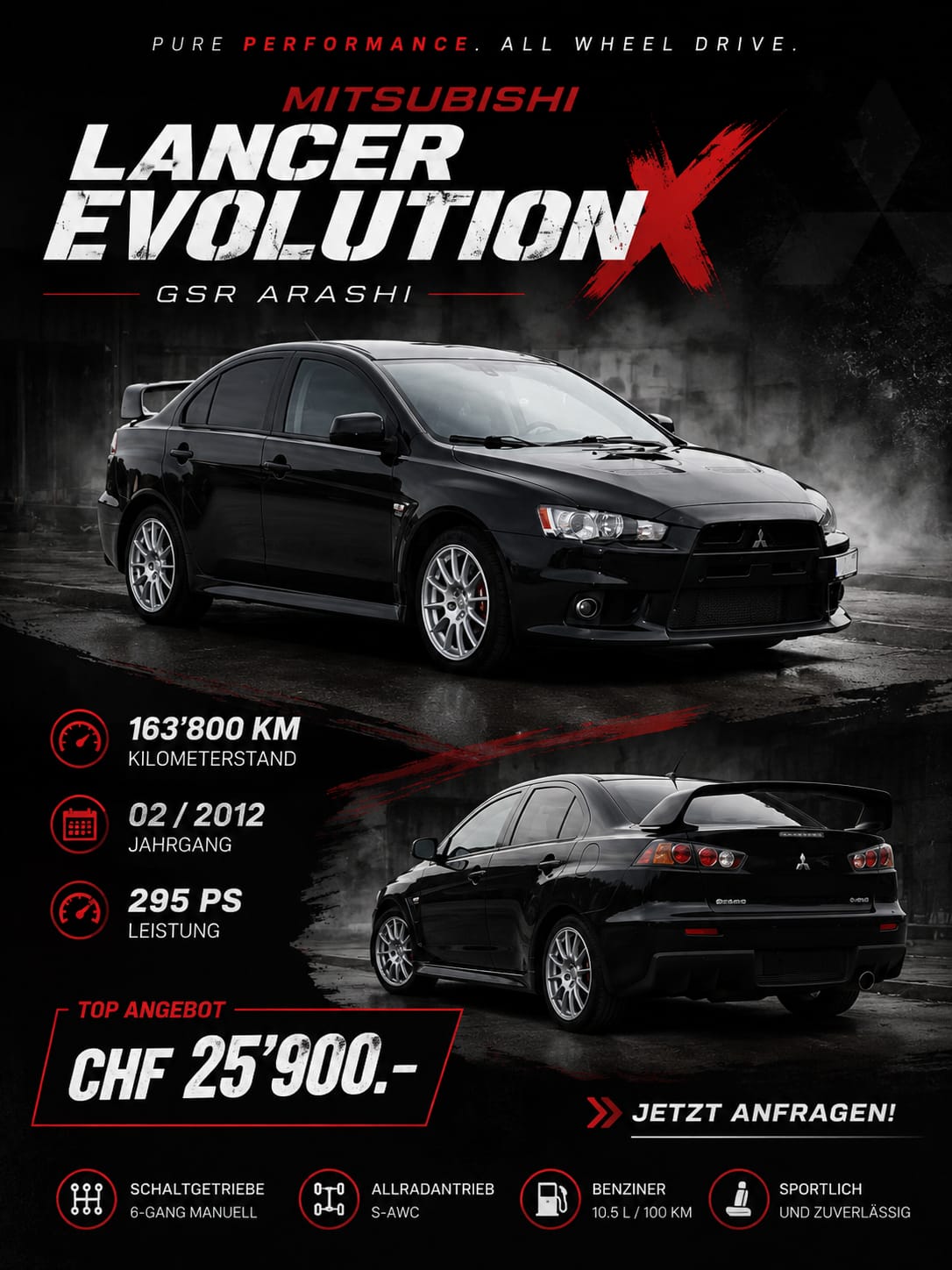 MITSUBISHI Lancer Evo X GSR Arashi-image-15