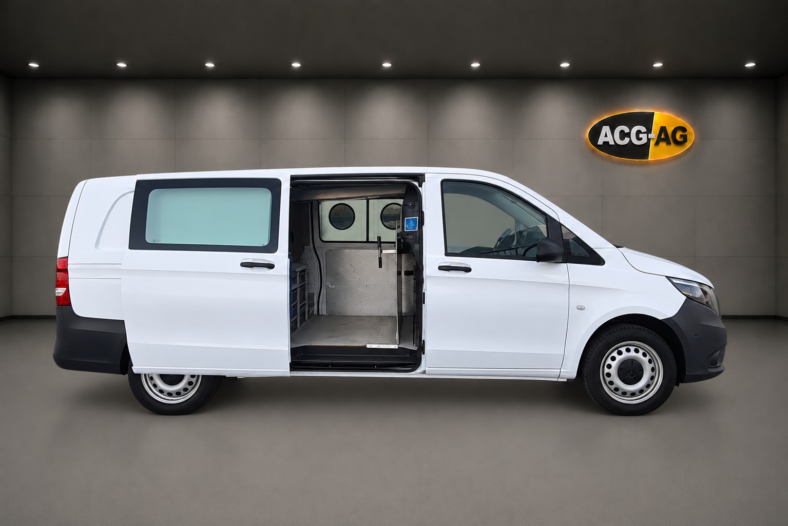 MERCEDES-BENZ Vito 114 CDI Extralang 9G-Tronic 4M Base ** 3-Plätzer ** Gr-Navi ** Anh-Kupplung ** Klimaanlage ** PDC ** Neues Modell 2023 **-image-9