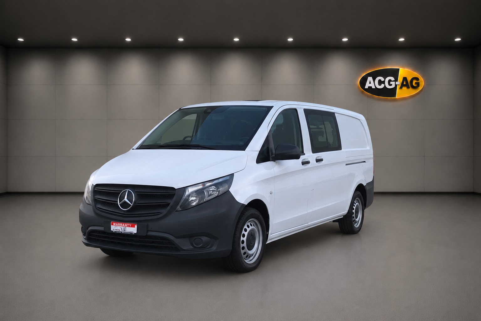 MERCEDES-BENZ Vito 114 CDI Extralang 9G-Tronic 4M Base ** 3-Plätzer ** Gr-Navi ** Anh-Kupplung ** Klimaanlage ** PDC ** Neues Modell 2023 **-image-2