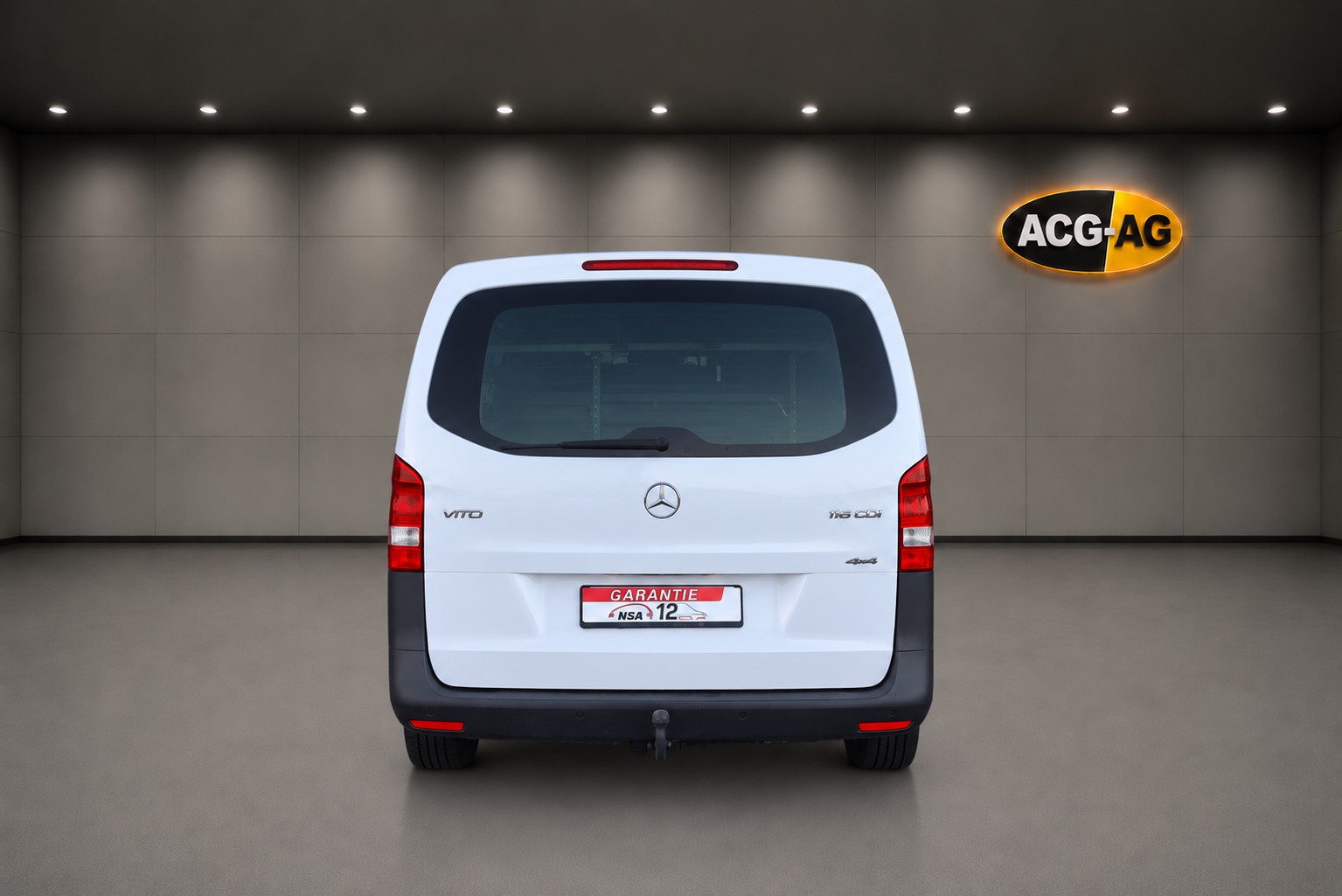 MERCEDES-BENZ Vito 114 CDI Extralang 9G-Tronic 4M Base ** 3-Plätzer ** Gr-Navi ** Anh-Kupplung ** Klimaanlage ** PDC ** Neues Modell 2023 **-image-4