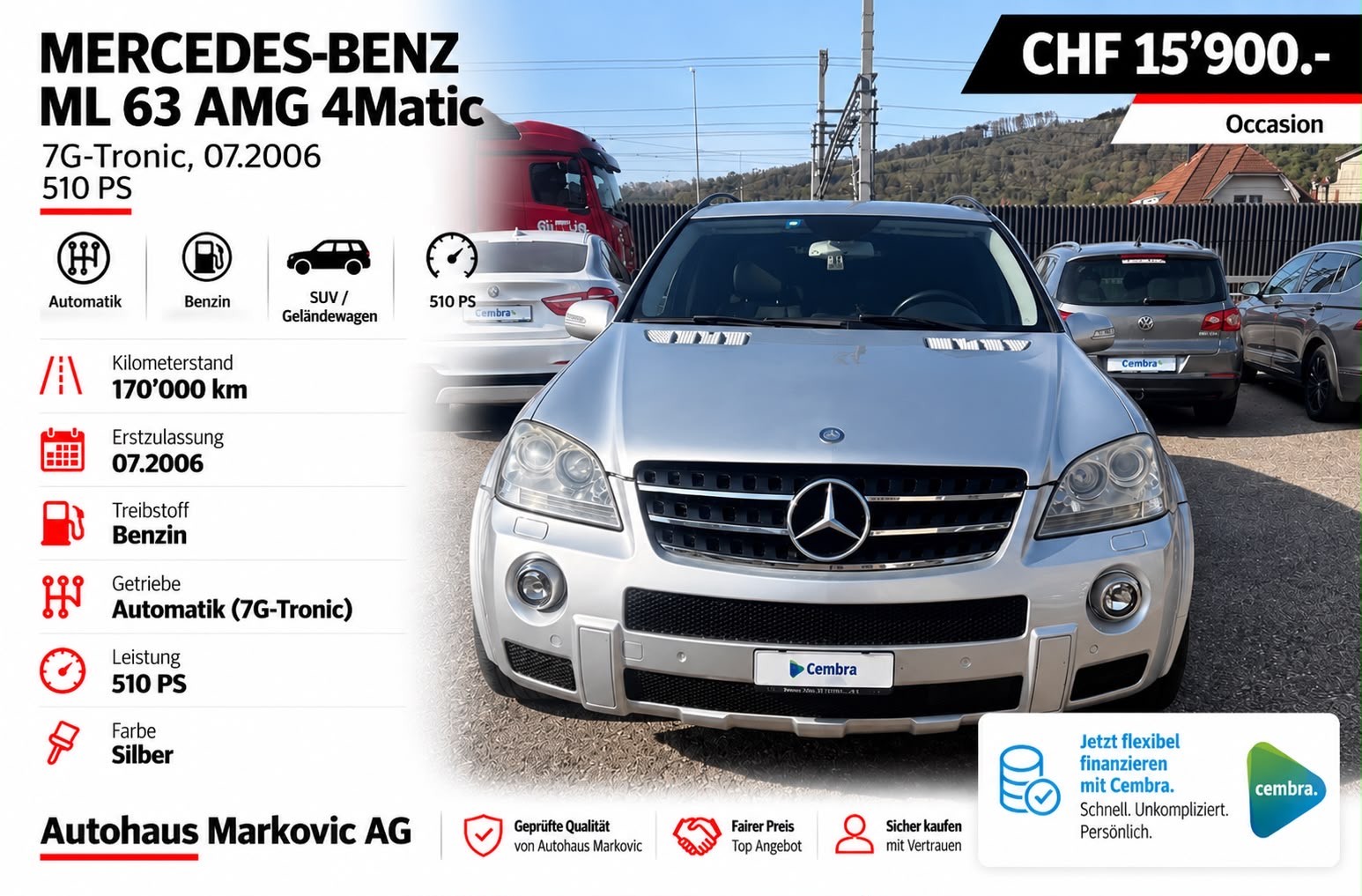 MERCEDES-BENZ ML 63 AMG 4Matic 7G-Tronic-image-0