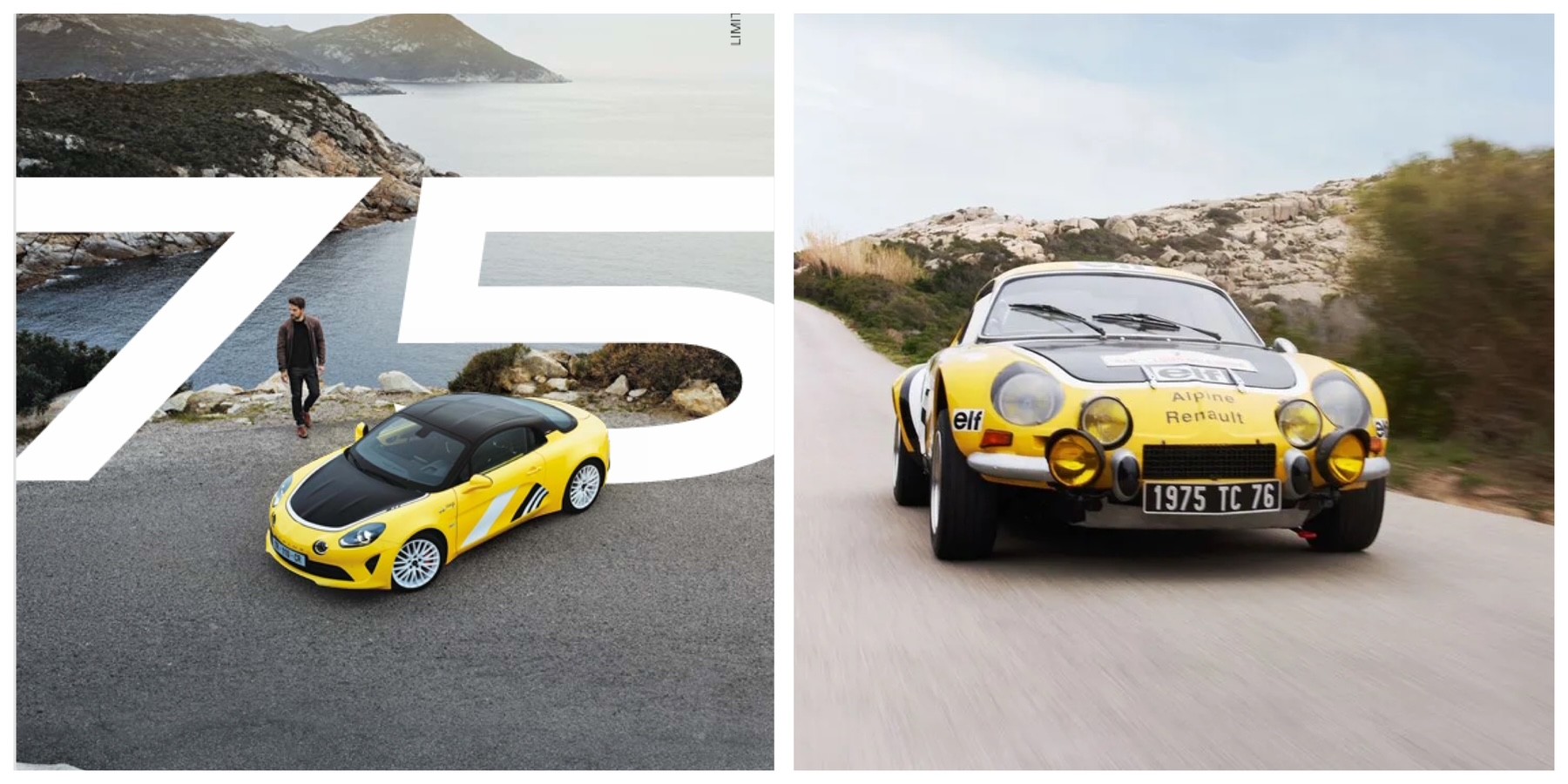 ALPINE A110 S Tour de Corse 75 Limited Edition 115/150