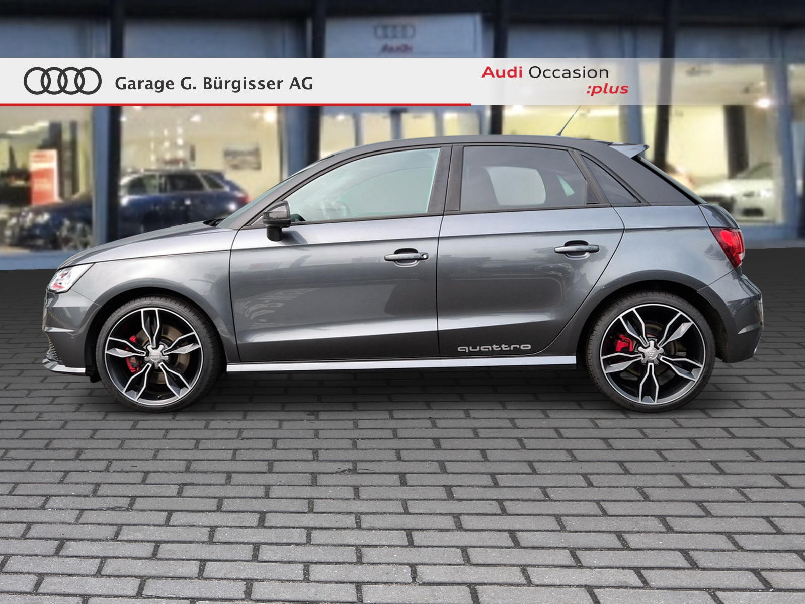 AUDI S1 Sportback 2.0 TFSI Sport quattro Daytonagrau Perleffekt-image-2