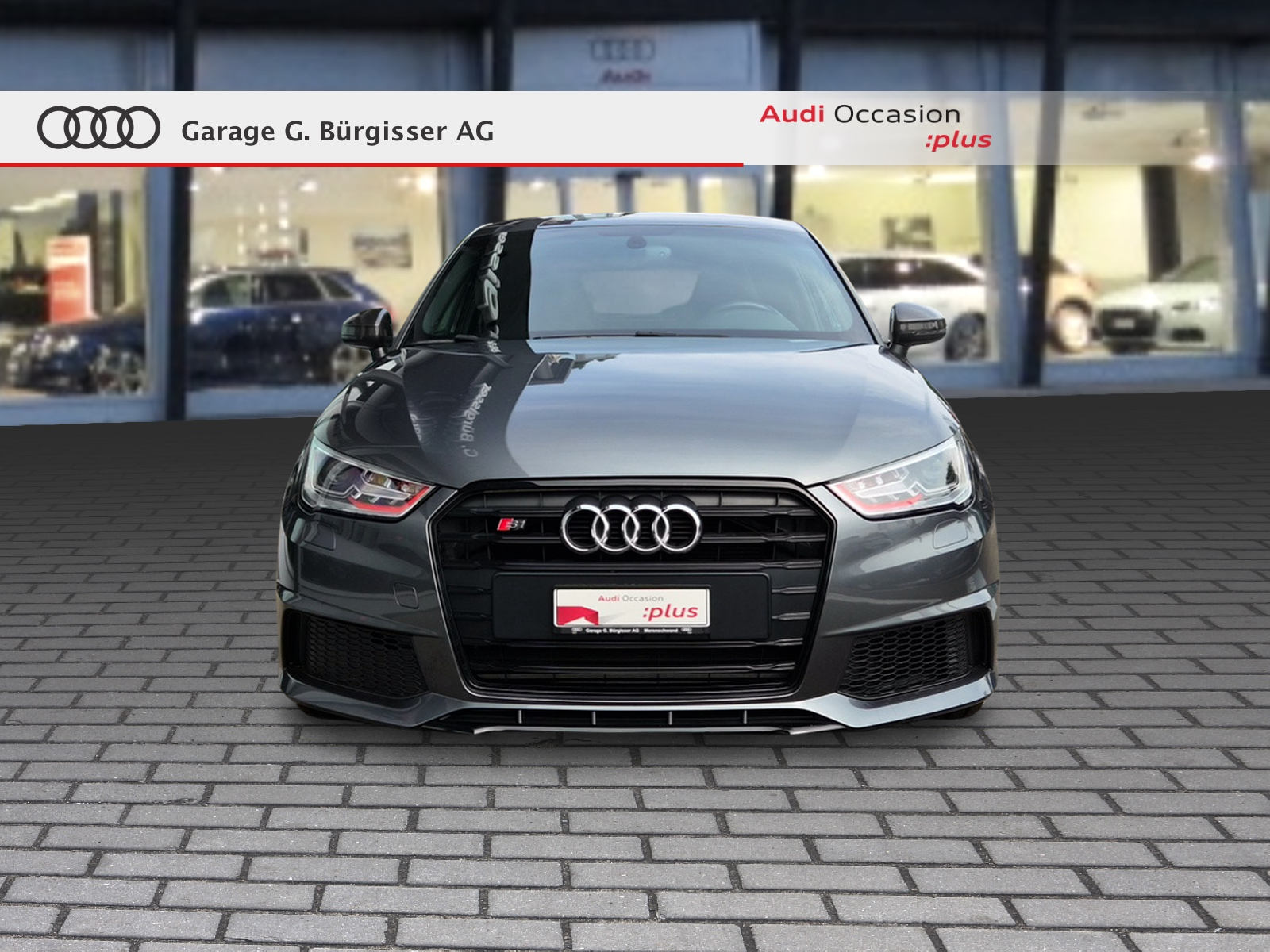 AUDI S1 Sportback 2.0 TFSI Sport quattro Daytonagrau Perleffekt-image-1