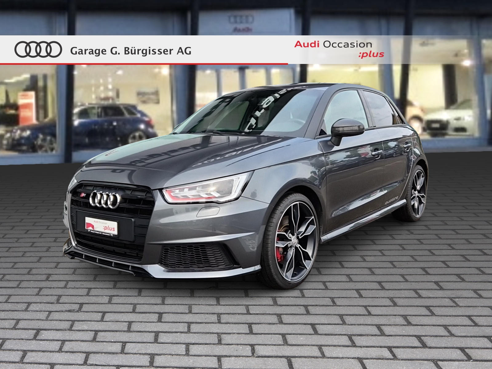 AUDI S1 Sportback 2.0 TFSI Sport quattro Daytonagrau Perleffekt-image-0