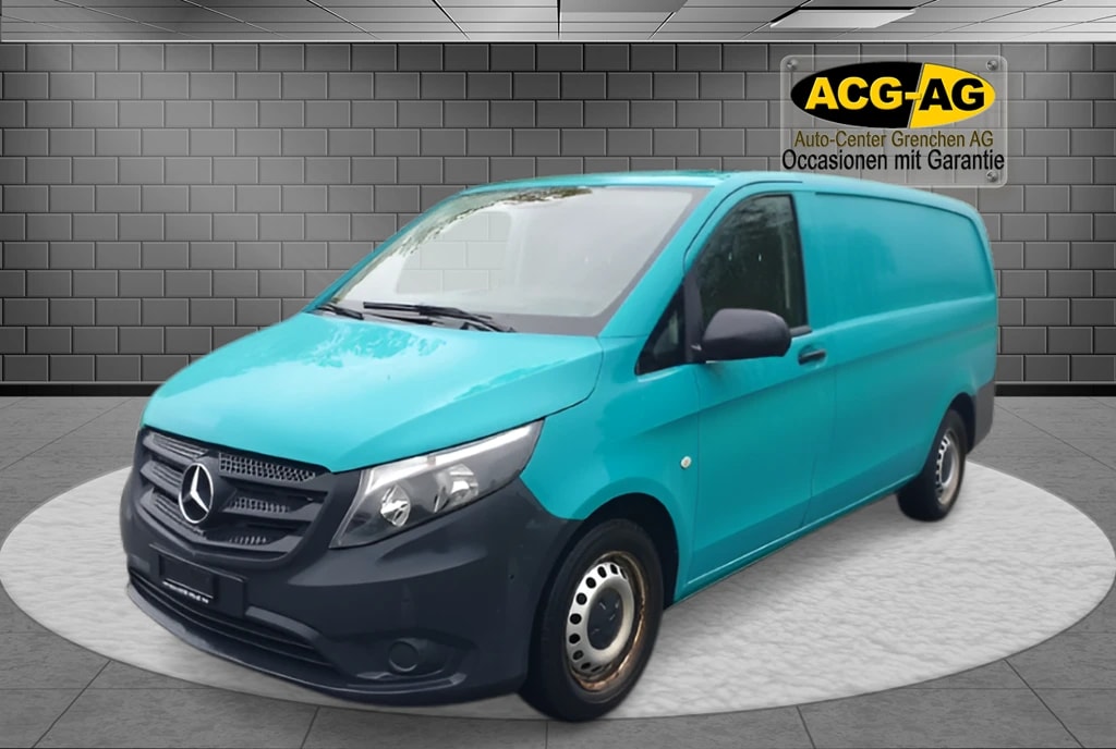 MERCEDES-BENZ Vito 114 BlueTEC L 7G-Tronic Euro 6 ** Lange Version mit Werkstatt Einrichtung ** Navi +RF-kamera **-image-2