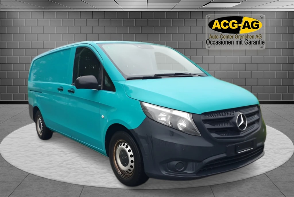 MERCEDES-BENZ Vito 114 BlueTEC L 7G-Tronic Euro 6 ** Lange Version mit Werkstatt Einrichtung ** Navi +RF-kamera **-image-0