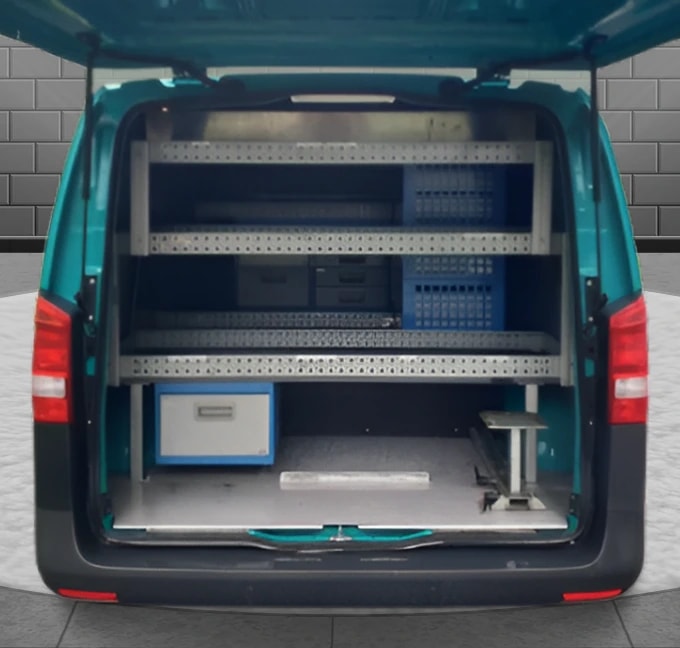 MERCEDES-BENZ Vito 114 BlueTEC L 7G-Tronic Euro 6 ** Lange Version mit Werkstatt Einrichtung ** Navi +RF-kamera **-image-7