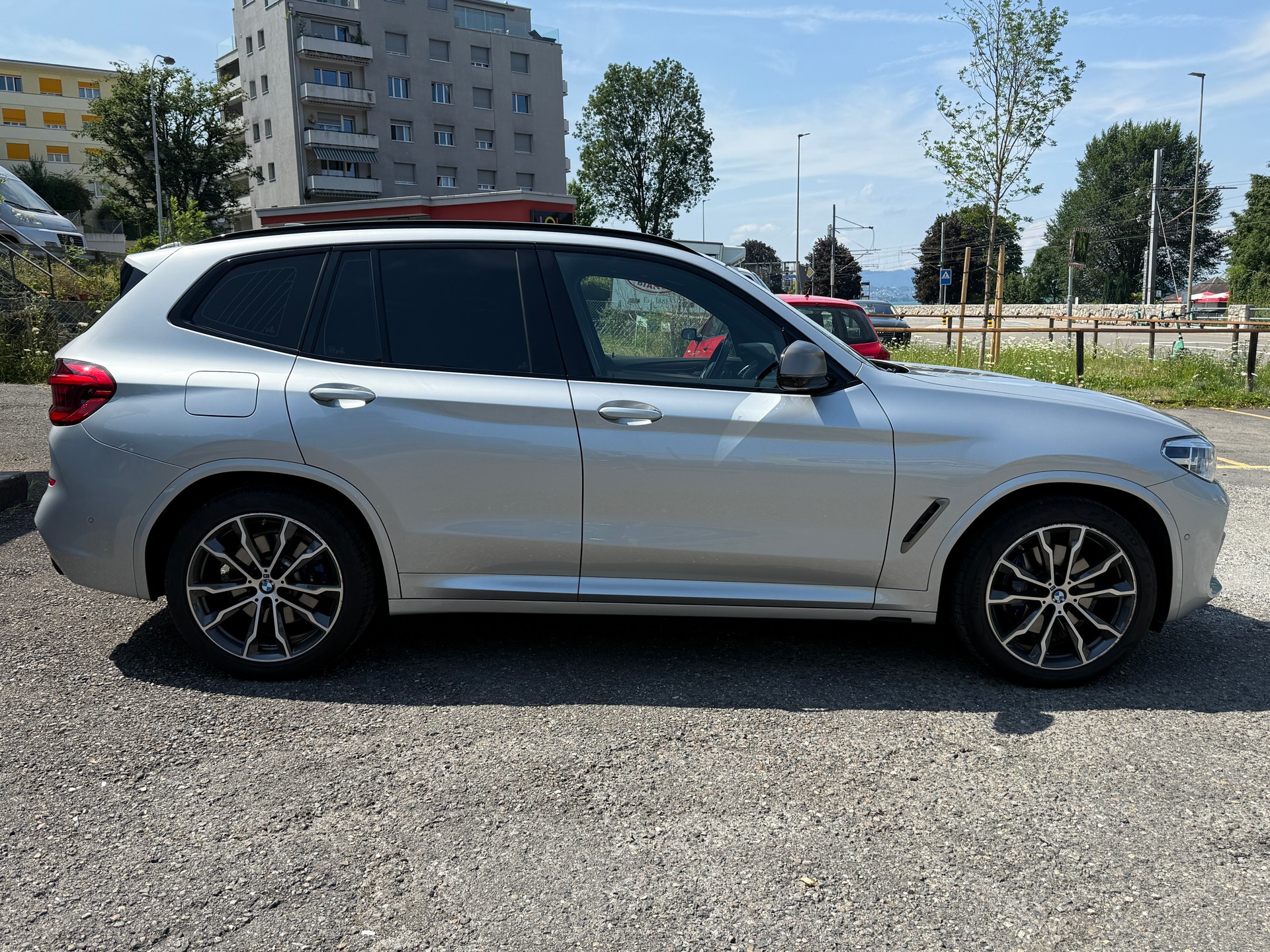 BMW X3 M40d Steptronic Leder Canberra-beige-image-8