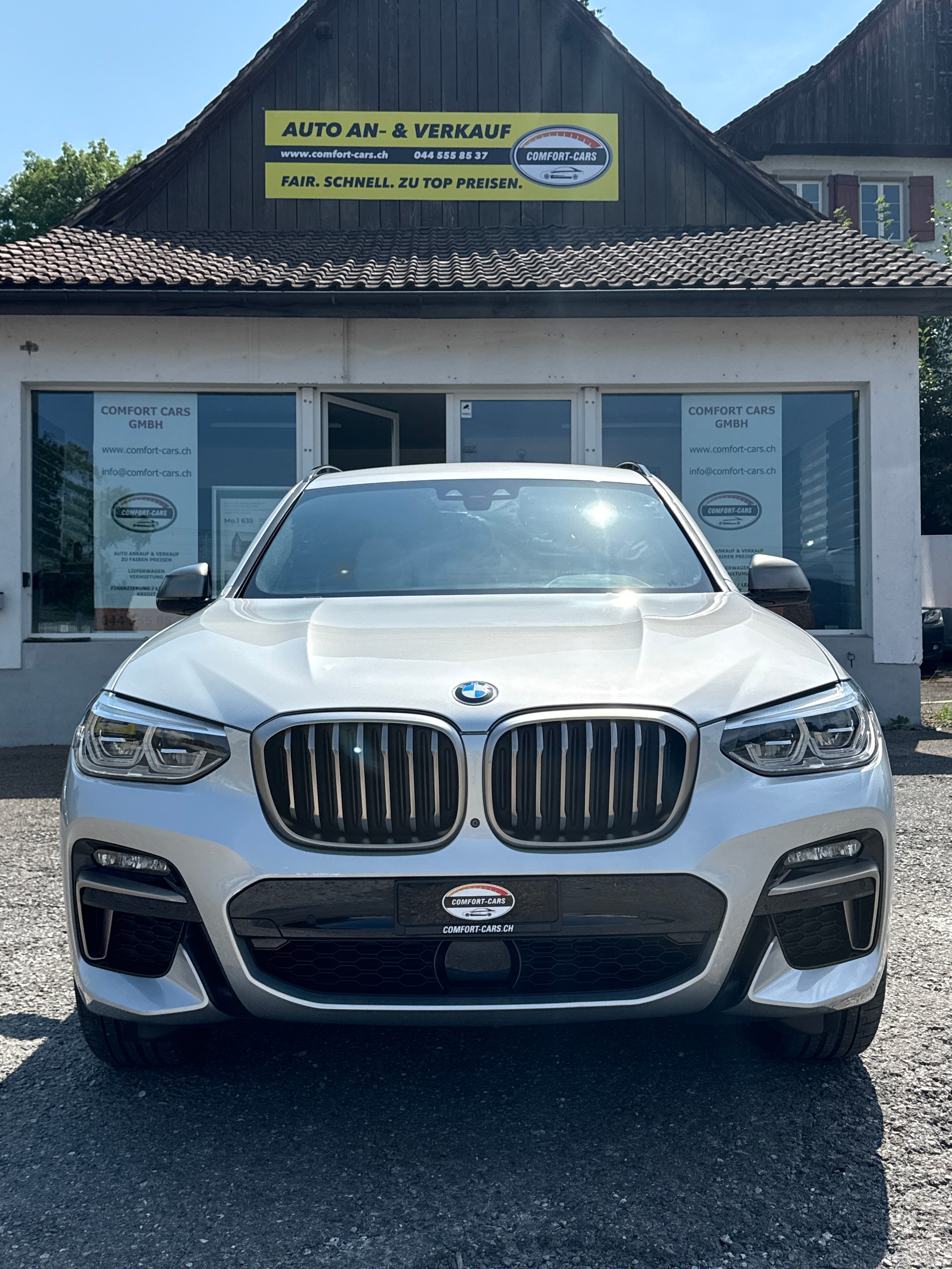 BMW X3 M40d Steptronic Leder Canberra-beige-image-6
