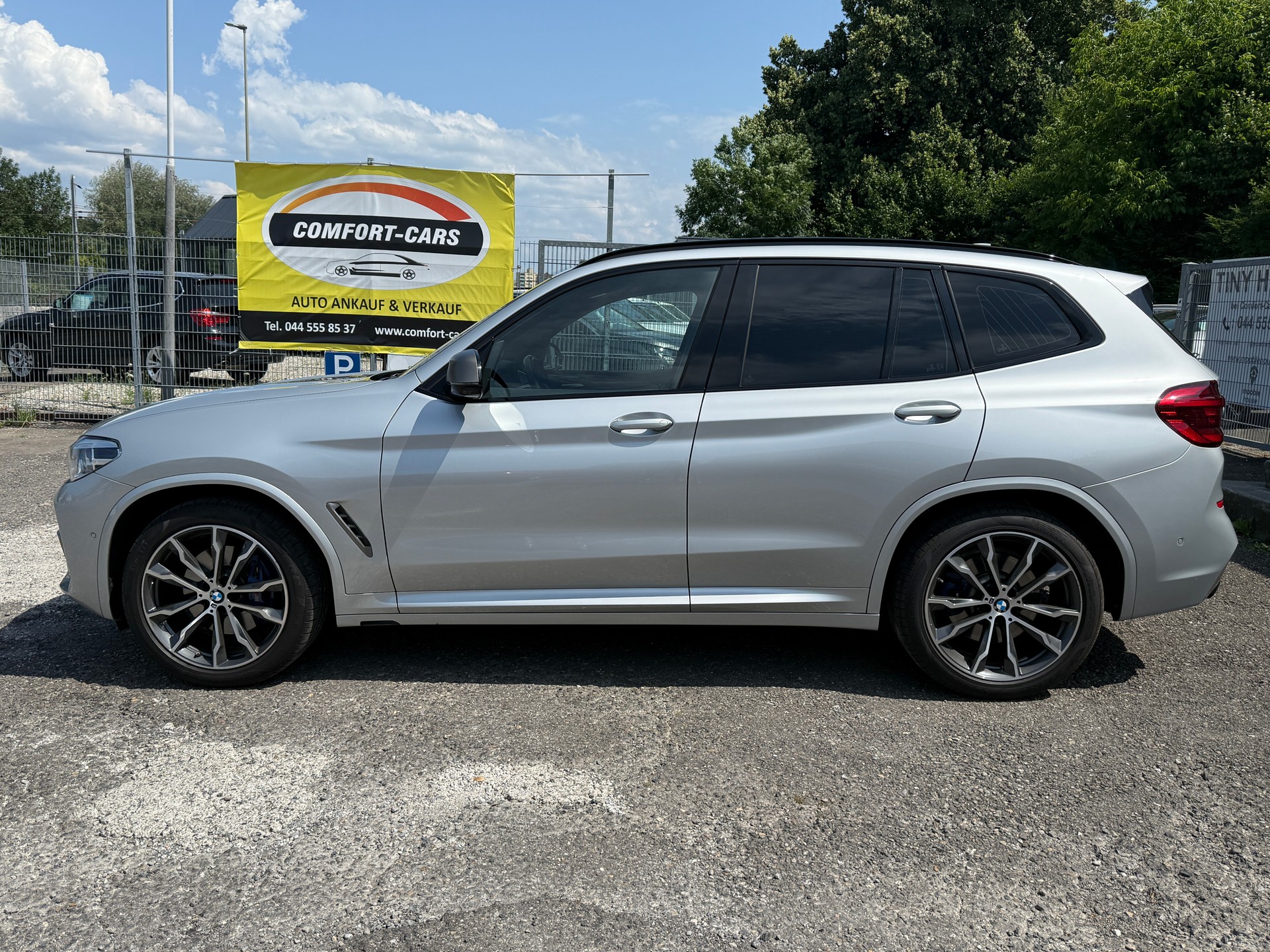 BMW X3 M40d Steptronic Leder Canberra-beige-image-2
