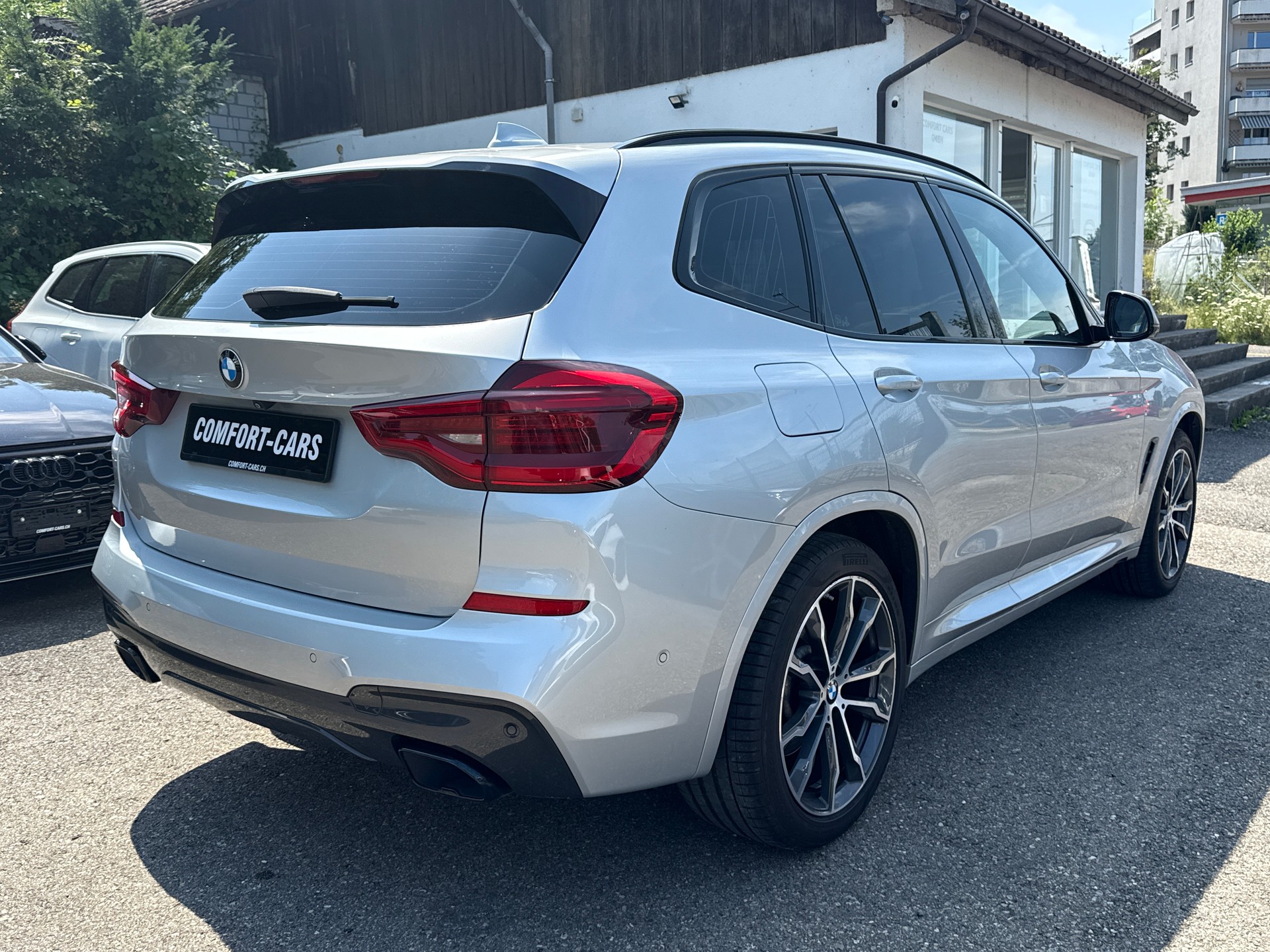 BMW X3 M40d Steptronic Leder Canberra-beige-image-4
