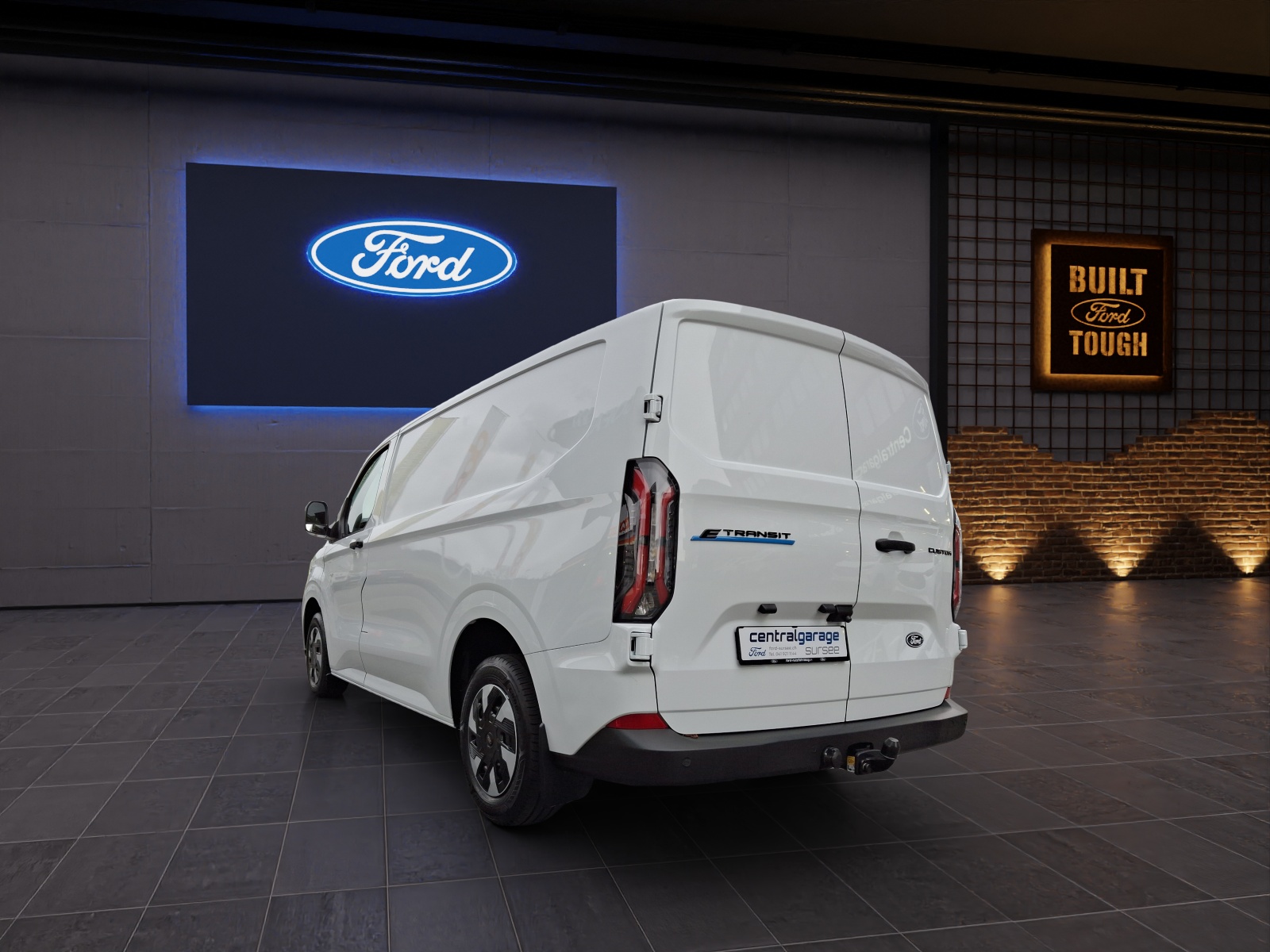 FORD E-Transit Custom Van 320 L1 218 PS Trend (bis 150km/h)-image-2