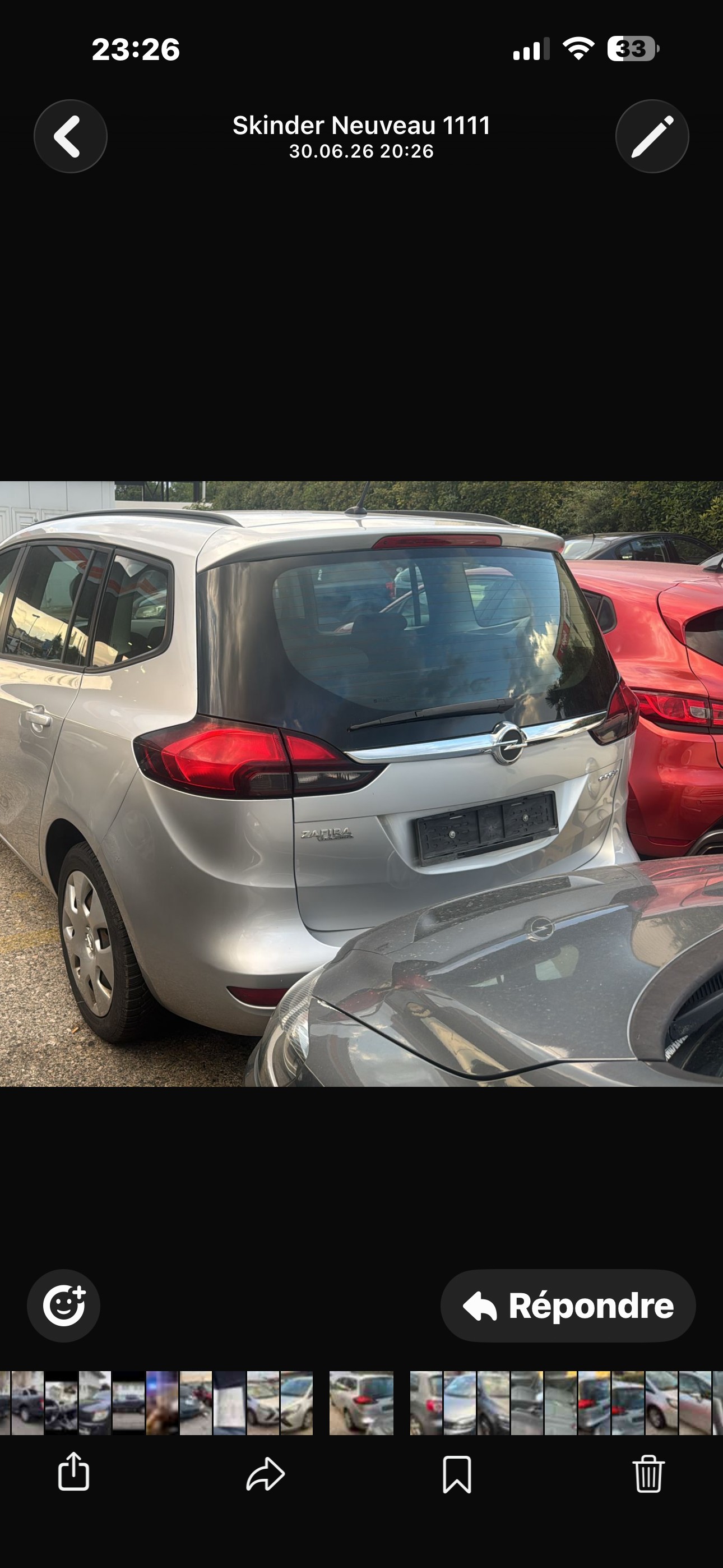 OPEL Zafira Tourer 1.6i 16V CNG Turbo Cosmo-image-4