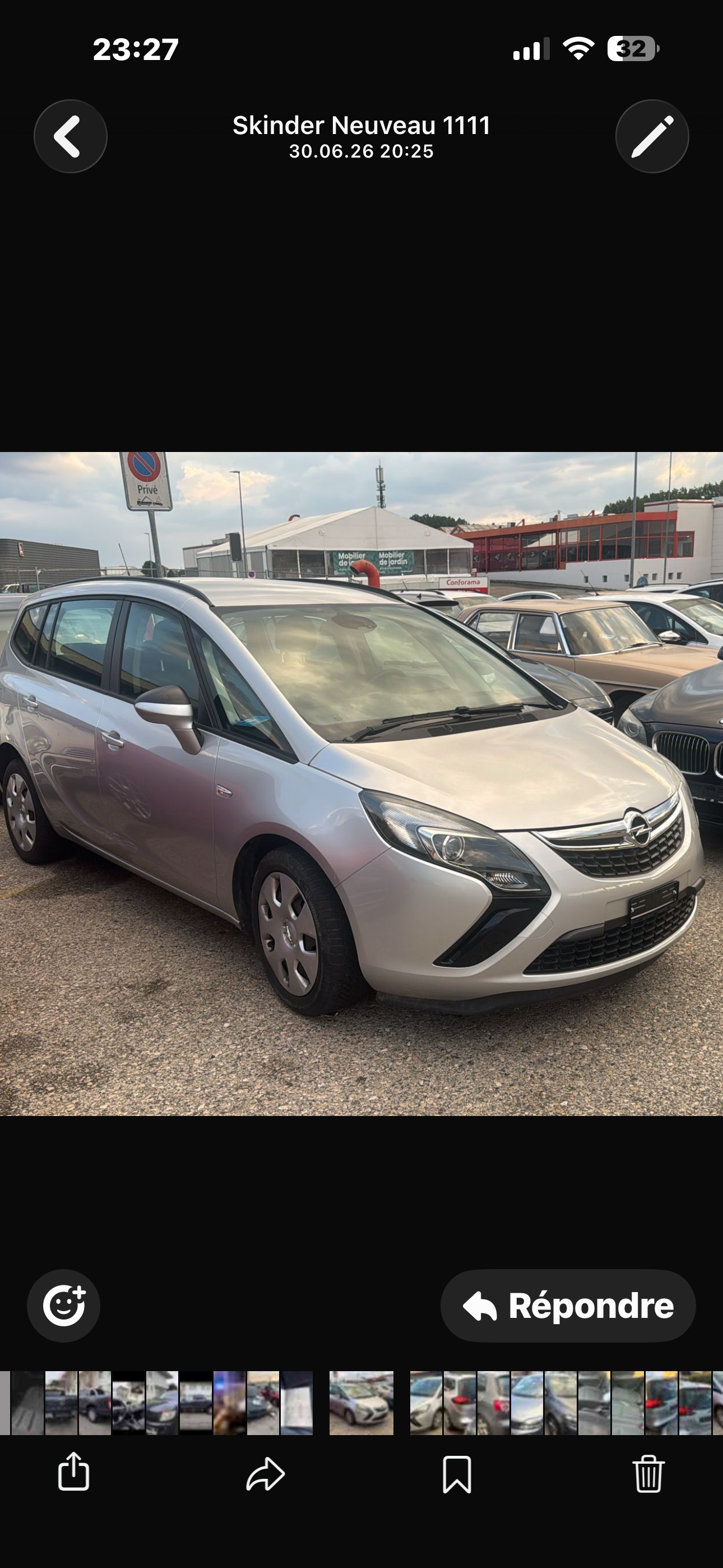 OPEL Zafira Tourer 1.6i 16V CNG Turbo Cosmo-image-0