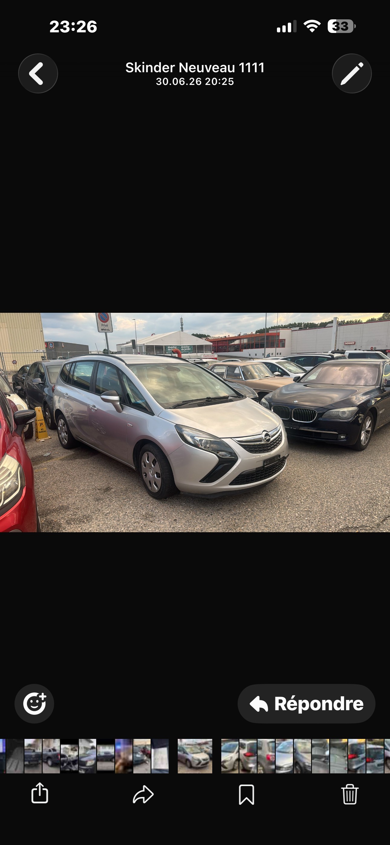 OPEL Zafira Tourer 1.6i 16V CNG Turbo Cosmo-image-12