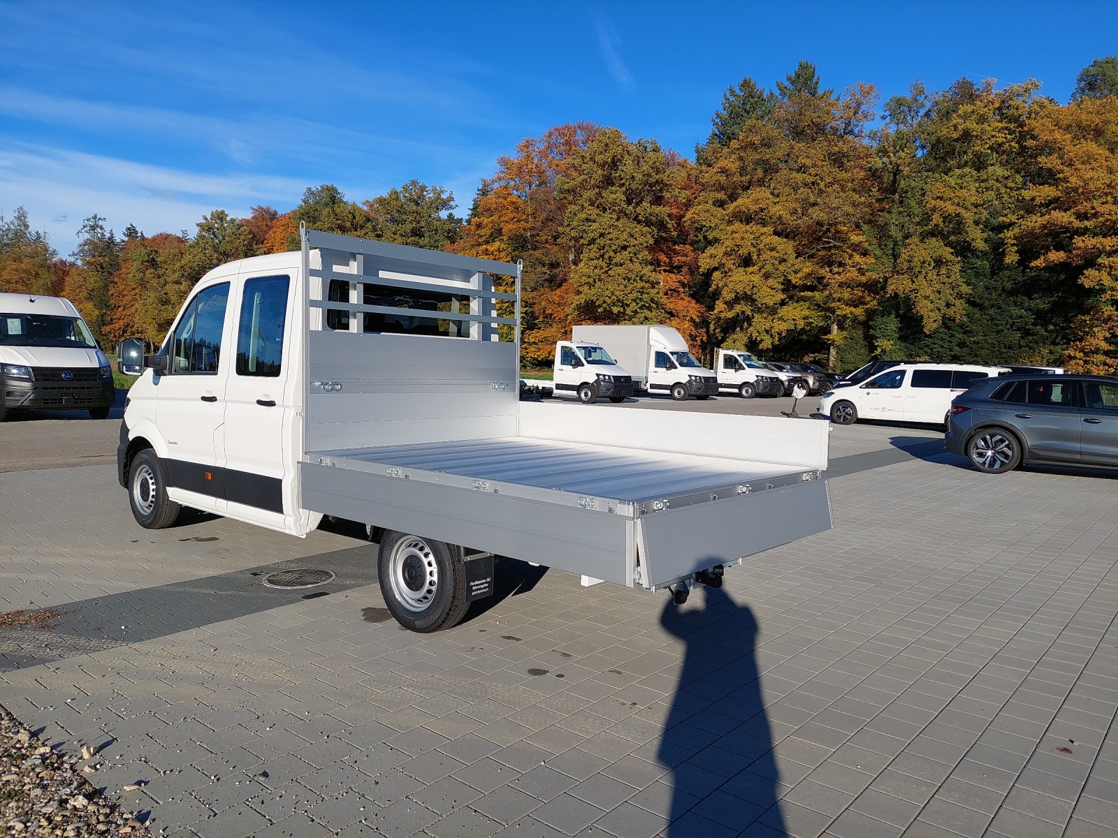 VW VW Crafter Chassi Doka 3640 mit Brücke-image-9