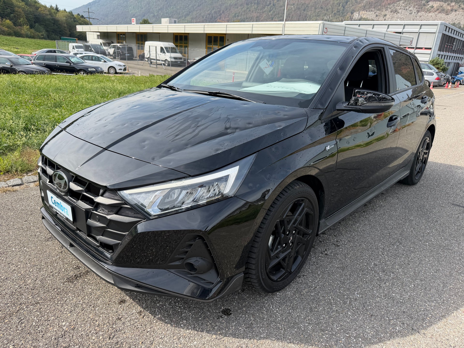 HYUNDAI SCHWARZ CH WAGEN AUTOMAT i20 1.0 T-GDi N-LINE !! DCT. AUTO HAT HAGELSCHADEN. BLACK LINE. GARANTIE 5 JAHRE !!-image-30