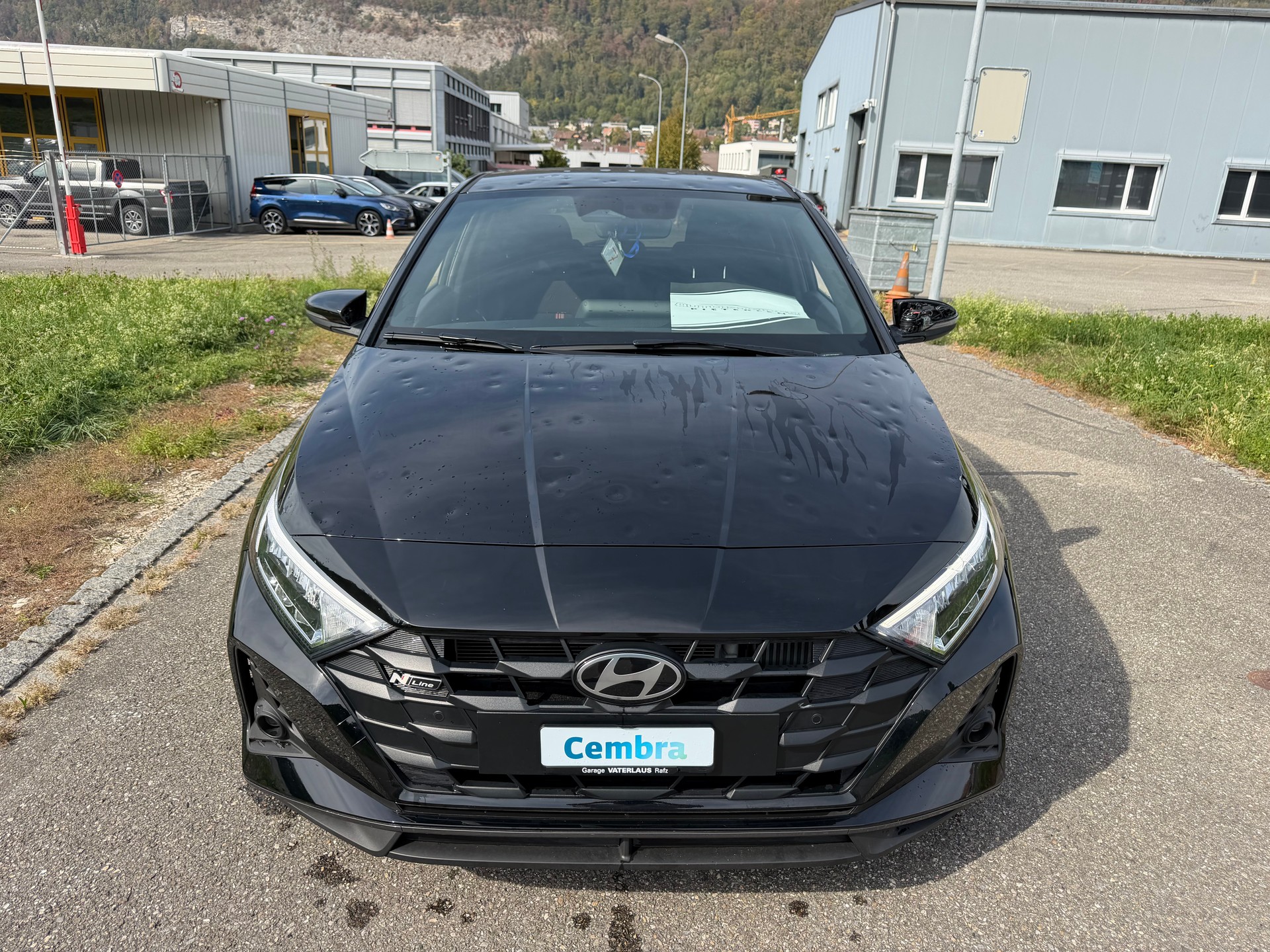 HYUNDAI SCHWARZ CH WAGEN AUTOMAT i20 1.0 T-GDi N-LINE !! DCT. AUTO HAT HAGELSCHADEN. BLACK LINE. GARANTIE 5 JAHRE !!-image-29