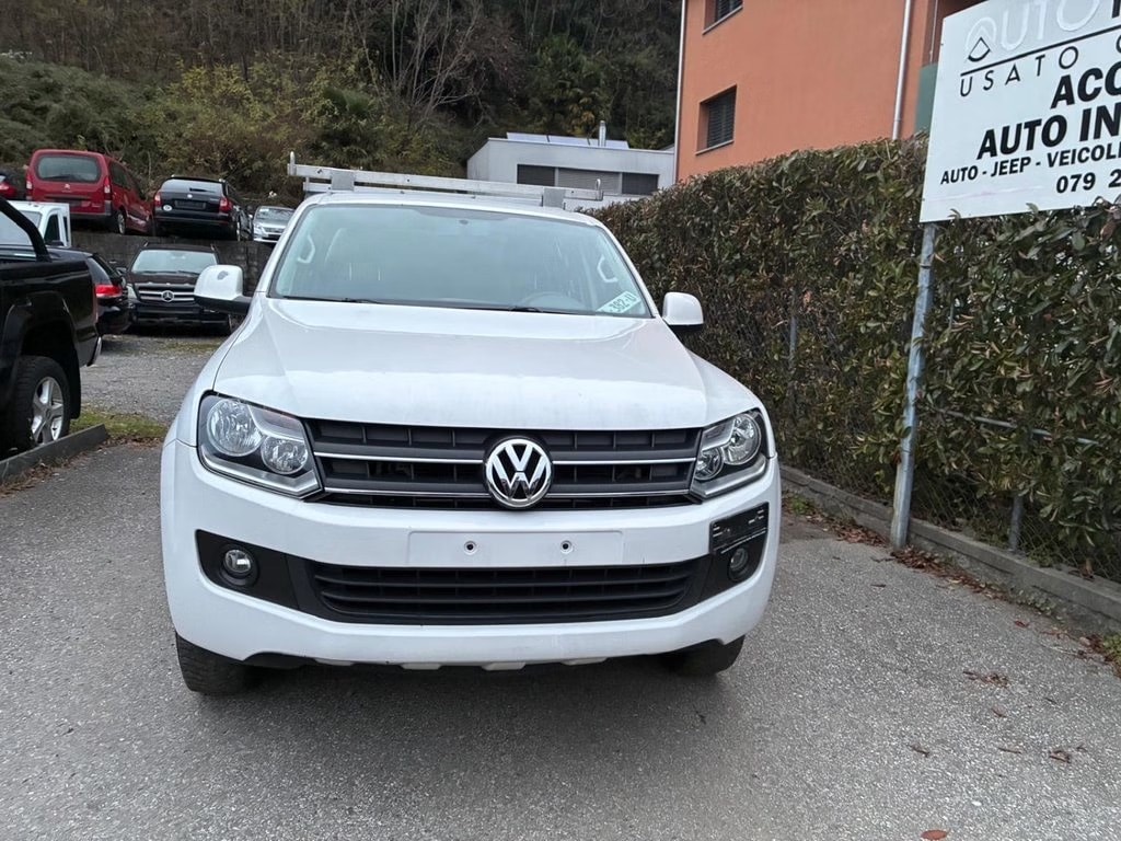 VW Amarok 2.0 BiTDI Trendline 4Motion permanent A-image-1