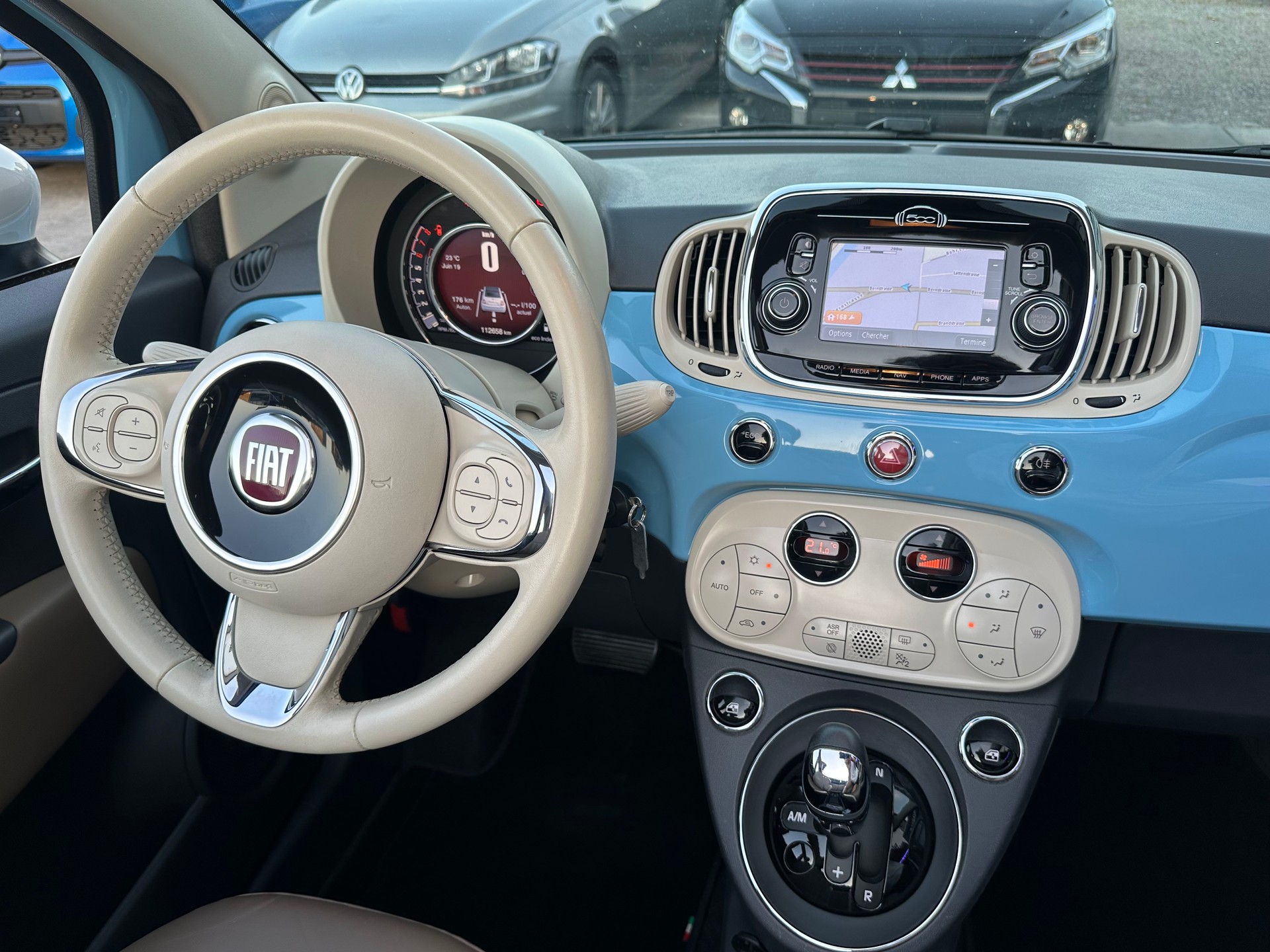 FIAT 500C 0.9 Twinair Lounge Dualogic-image-12