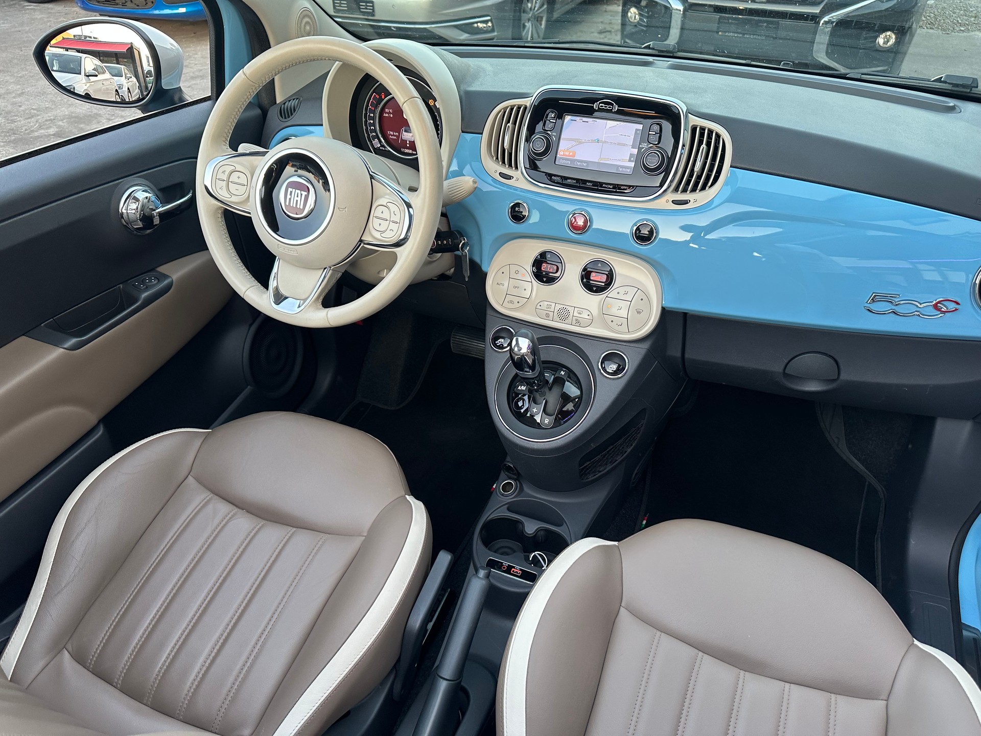 FIAT 500C 0.9 Twinair Lounge Dualogic-image-14
