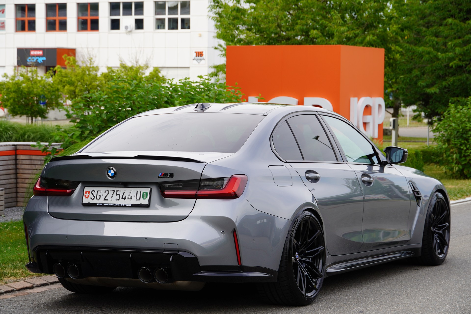 BMW M3 Competition M xDrive// CURVED DISPLAY //CARBON INTERIEURLEISTEN//-image-6
