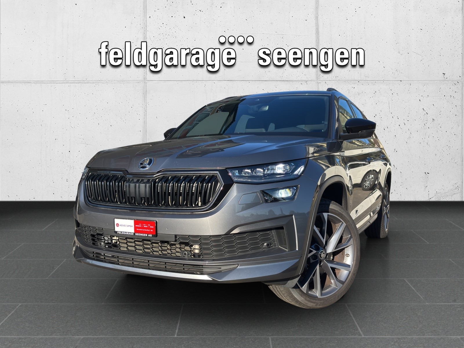 SKODA Kodiaq 2.0 TDI CR SportLine 4x4 DSG mit AHK, Rückfahrkamera, elektr. Sitze mit Memory, usw.