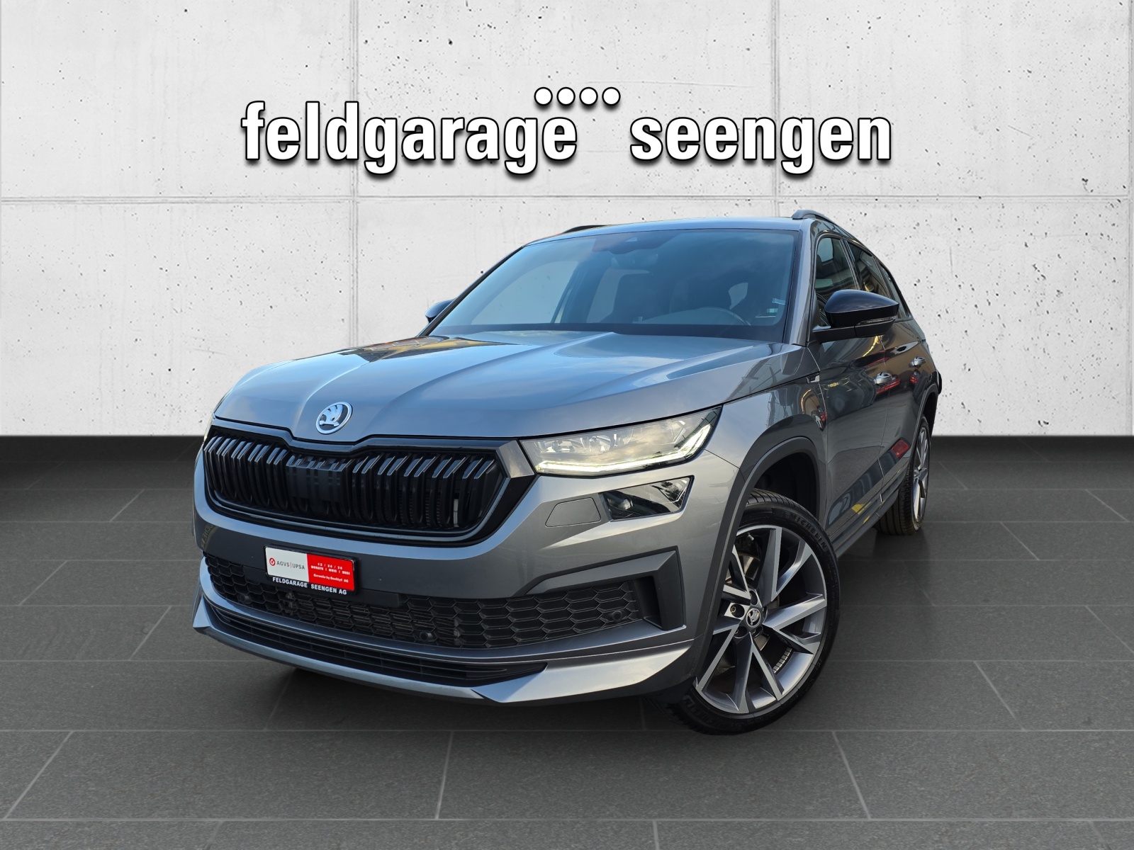 SKODA Kodiaq 2.0 TDI CR SportLine 4x4 DSG mit AHK, Rückfahrkamera, elektr. Sitze mit Memory, usw.