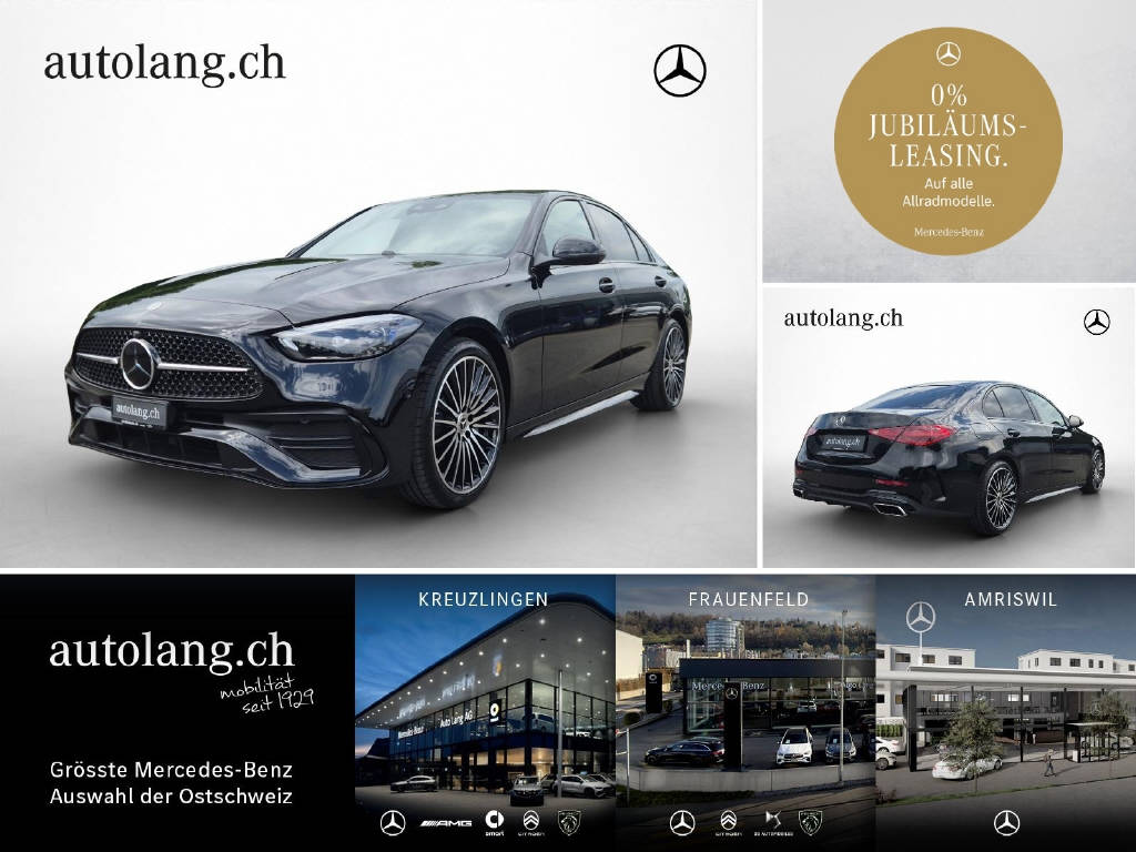 MERCEDES-BENZ C 220 d AMG Line 4Matic Swiss Star-image-0