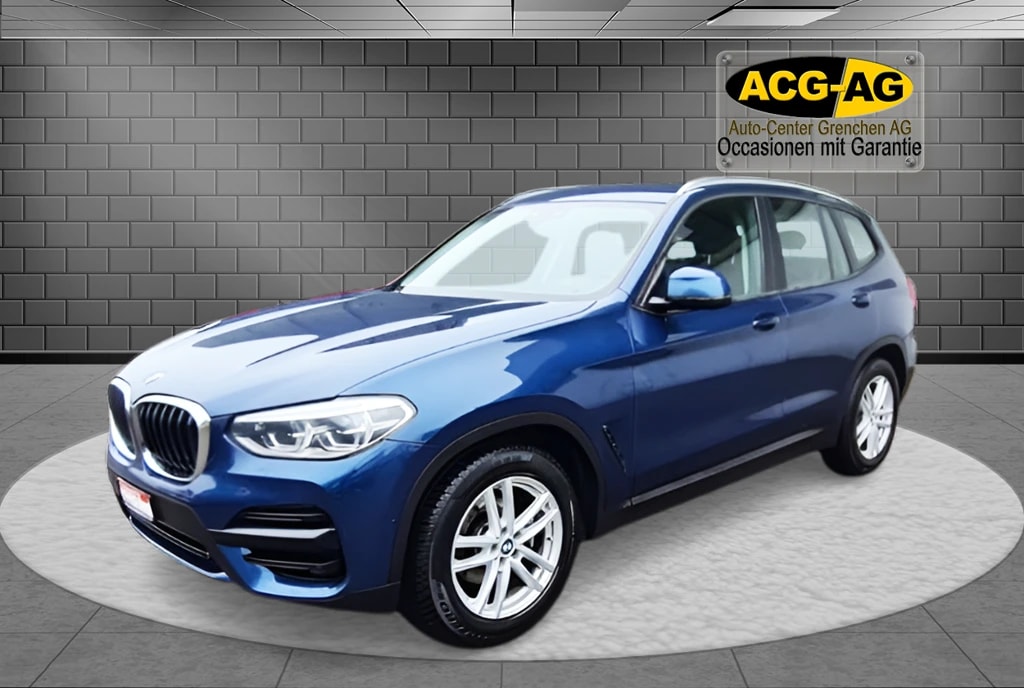 BMW X3 xDrive 20d Steptronic ** Teil-Leder ** Gr-Navi ** RF-Kamera ** Panorama-Glasdach ** LTZ MFK 06.06.2025 **-image-2