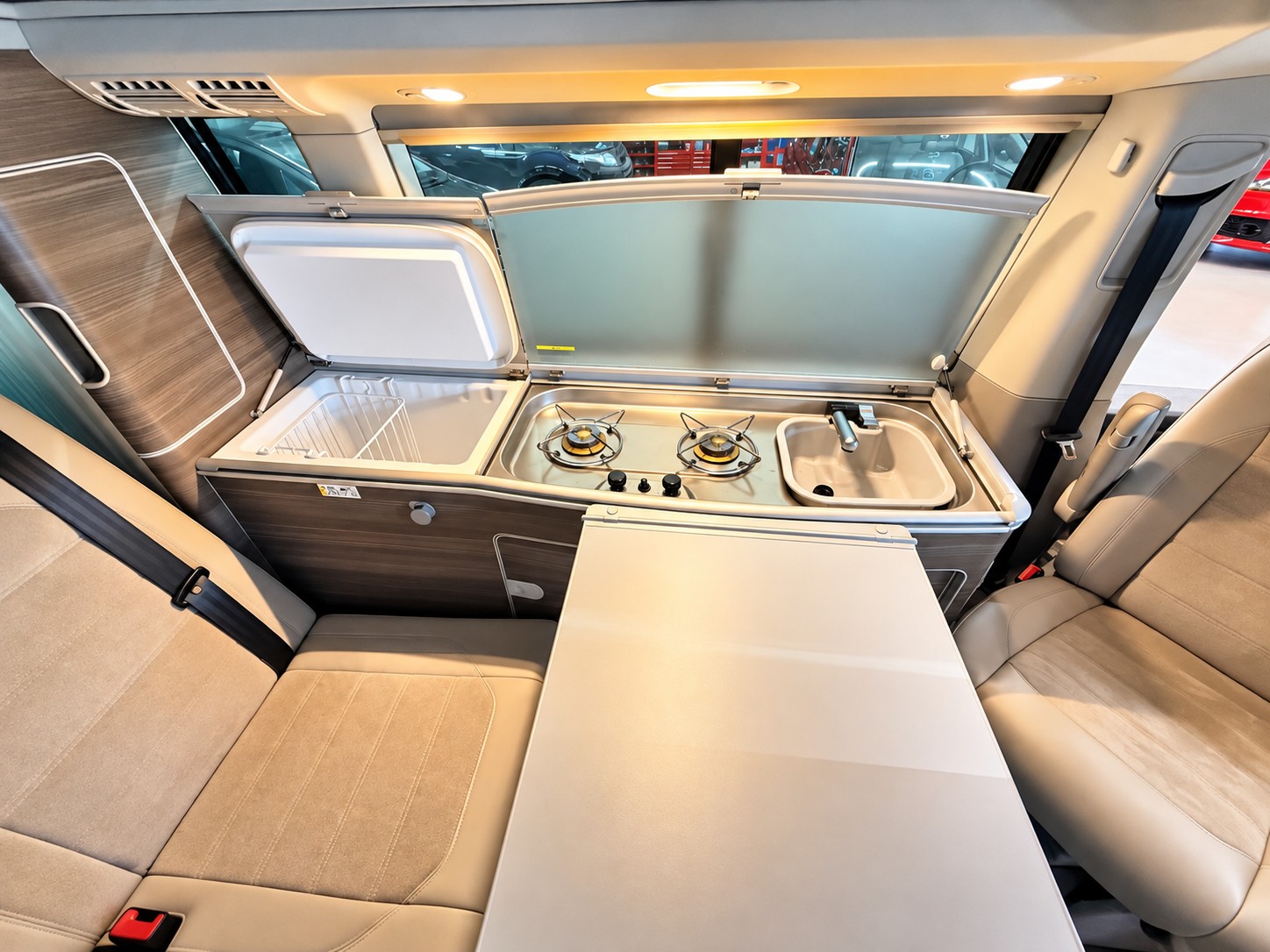 VW 2.0TDi 200PS 4x4 HighLine CALIFORNIA OCEN ***Küche/Aufstelldach***-image-12