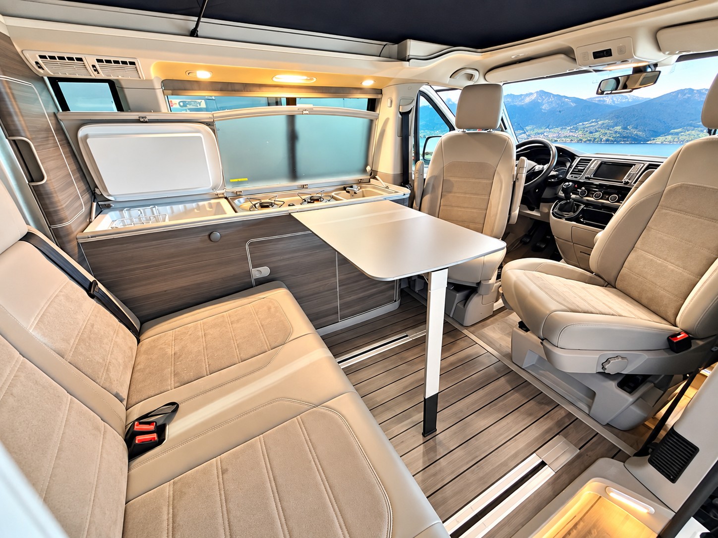 VW 2.0TDi 200PS 4x4 HighLine CALIFORNIA OCEN ***Küche/Aufstelldach***-image-13