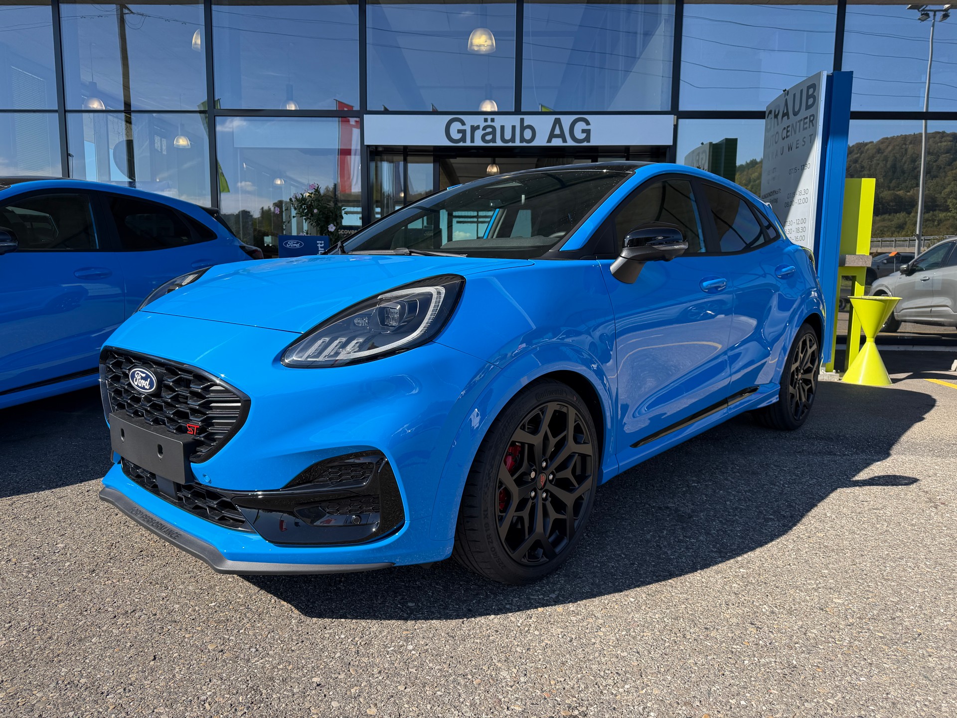 FORD Puma 1.0 MHEV ST Edition azure blue SONDERMODELL-image-0