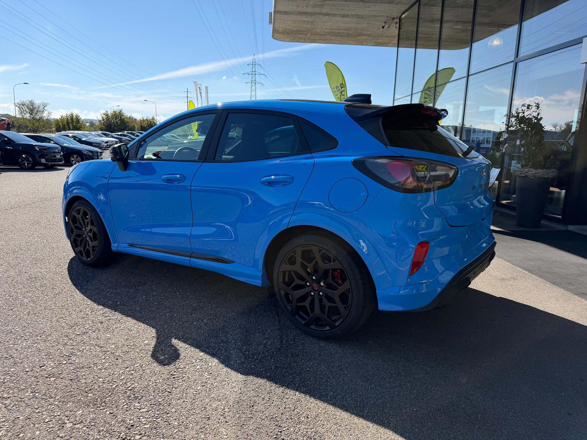 FORD Puma 1.0 MHEV ST Edition azure blue SONDERMODELL-image-4