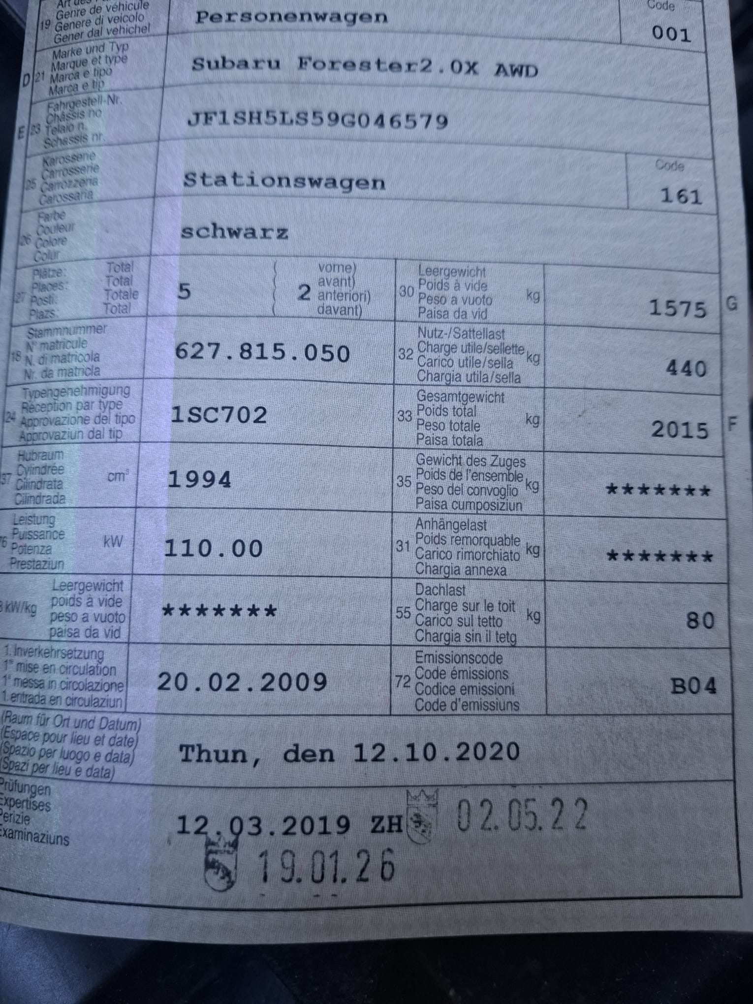 SUBARU Forester 2.0X Swiss Automatic-image-15