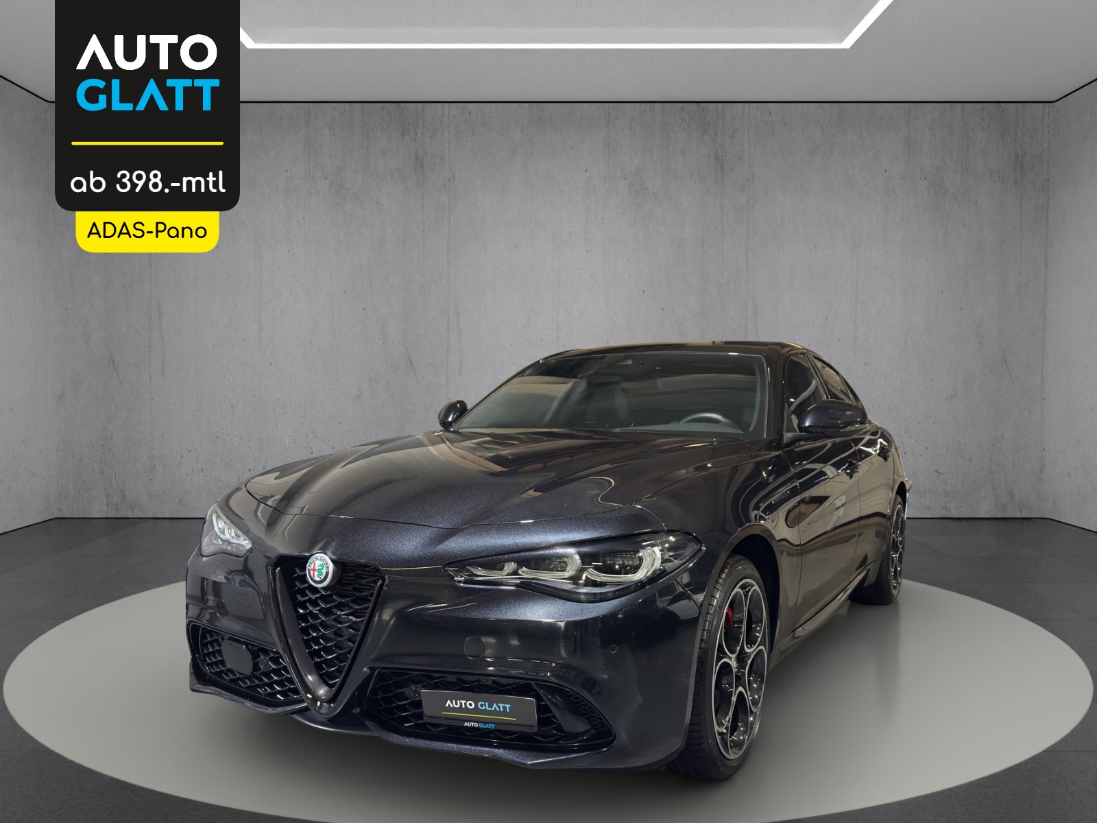 ALFA ROMEO Giulia 2.0 Competizione Pack Sky Q4 AT8 "ADAS Plus-Panoramadach"-image-0