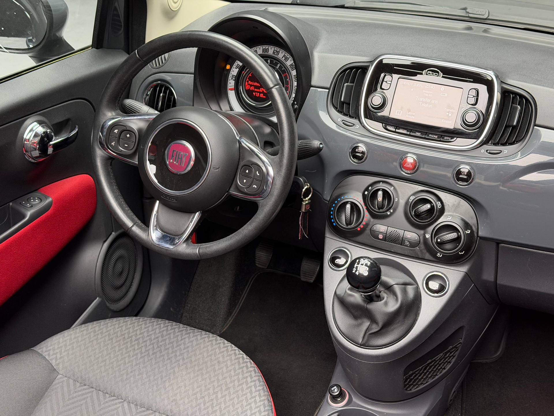 FIAT 500C 0.9 Twinair Pop Star Dualogic Cabriolet-image-9