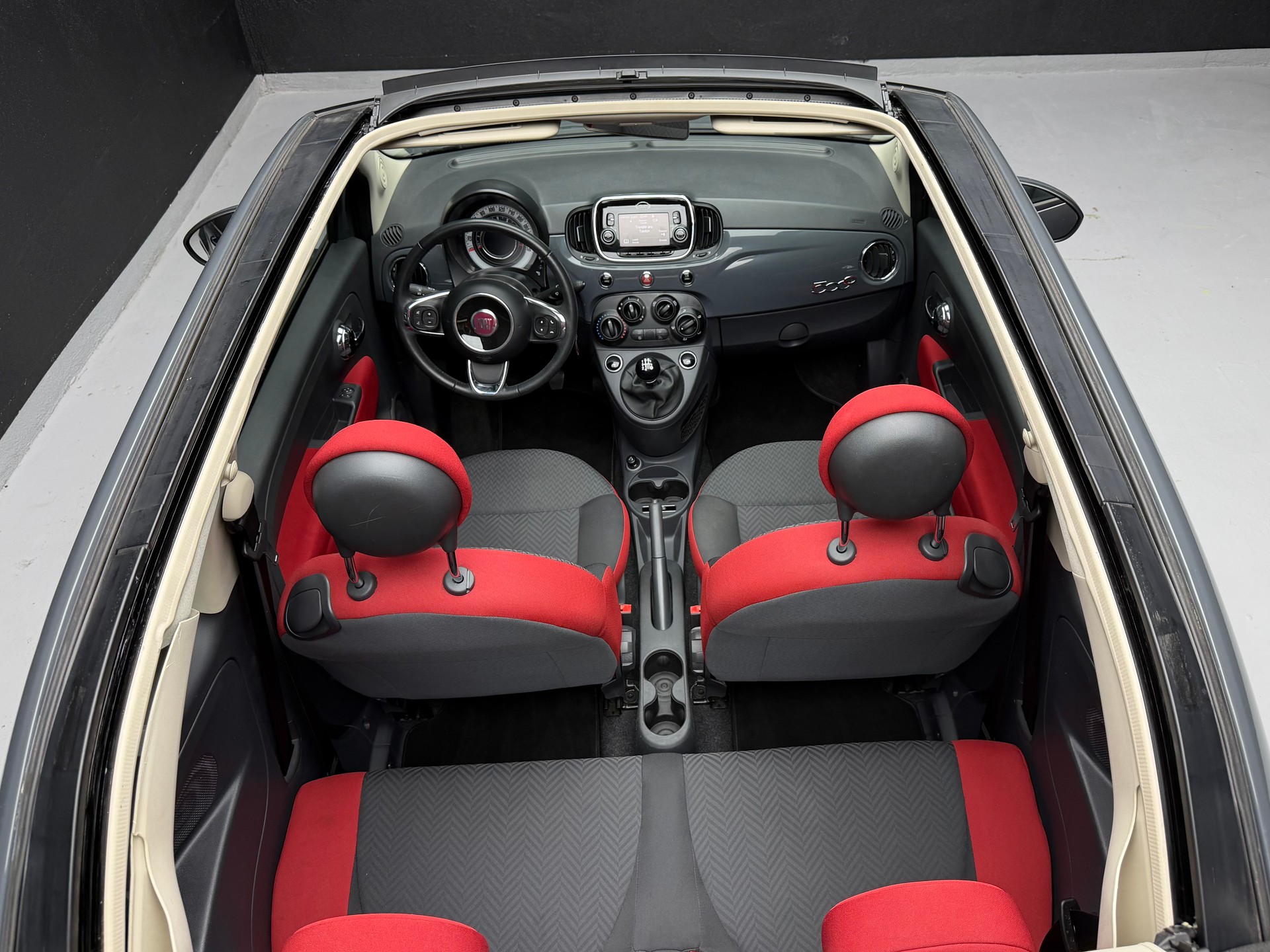 FIAT 500C 0.9 Twinair Pop Star Dualogic Cabriolet-image-4