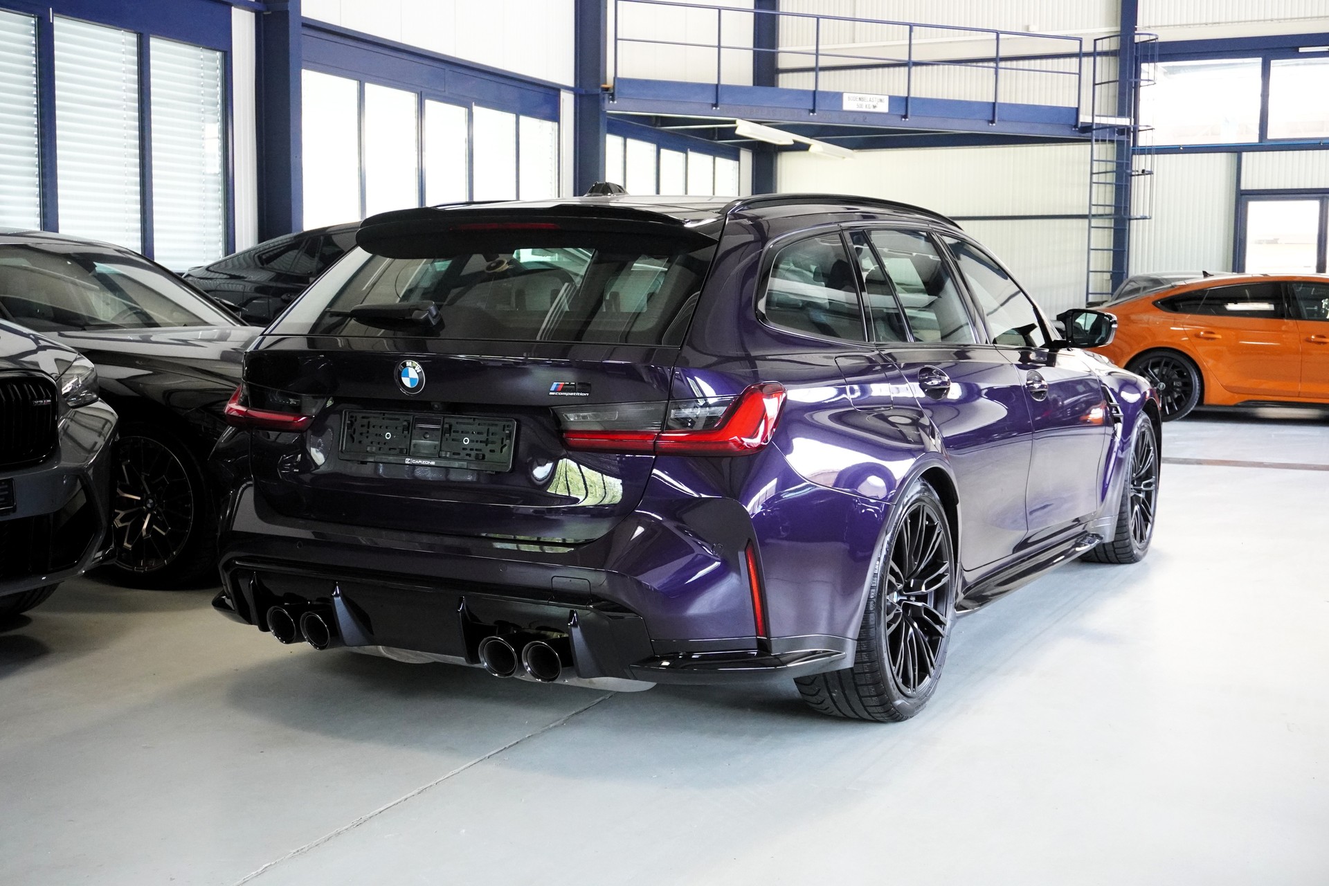 BMW M3 Touring xDrive Competition M // BMW Werksgarantie bis 04/2027 // Individual Lackierung Venezia Violett //-image-7