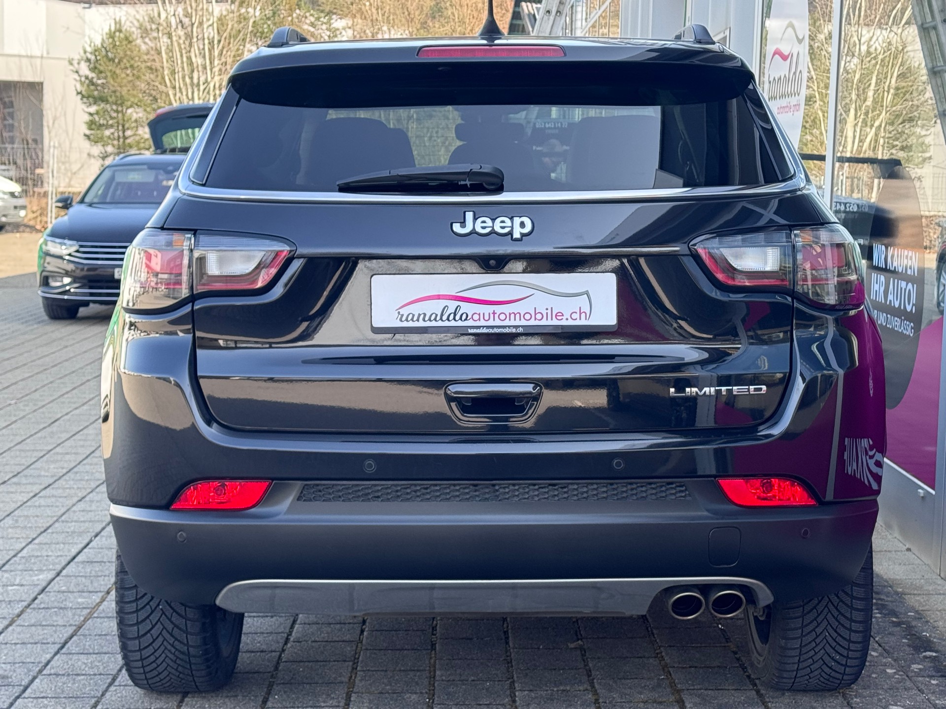 JEEP Compass 4x2 1.3 Limited DKG+Neues Navi-Display+360°Kamera+Panorama-Glasdach+El. Heckklappe+Sitz-/Lenkradheizung+18"Alu+-image-8