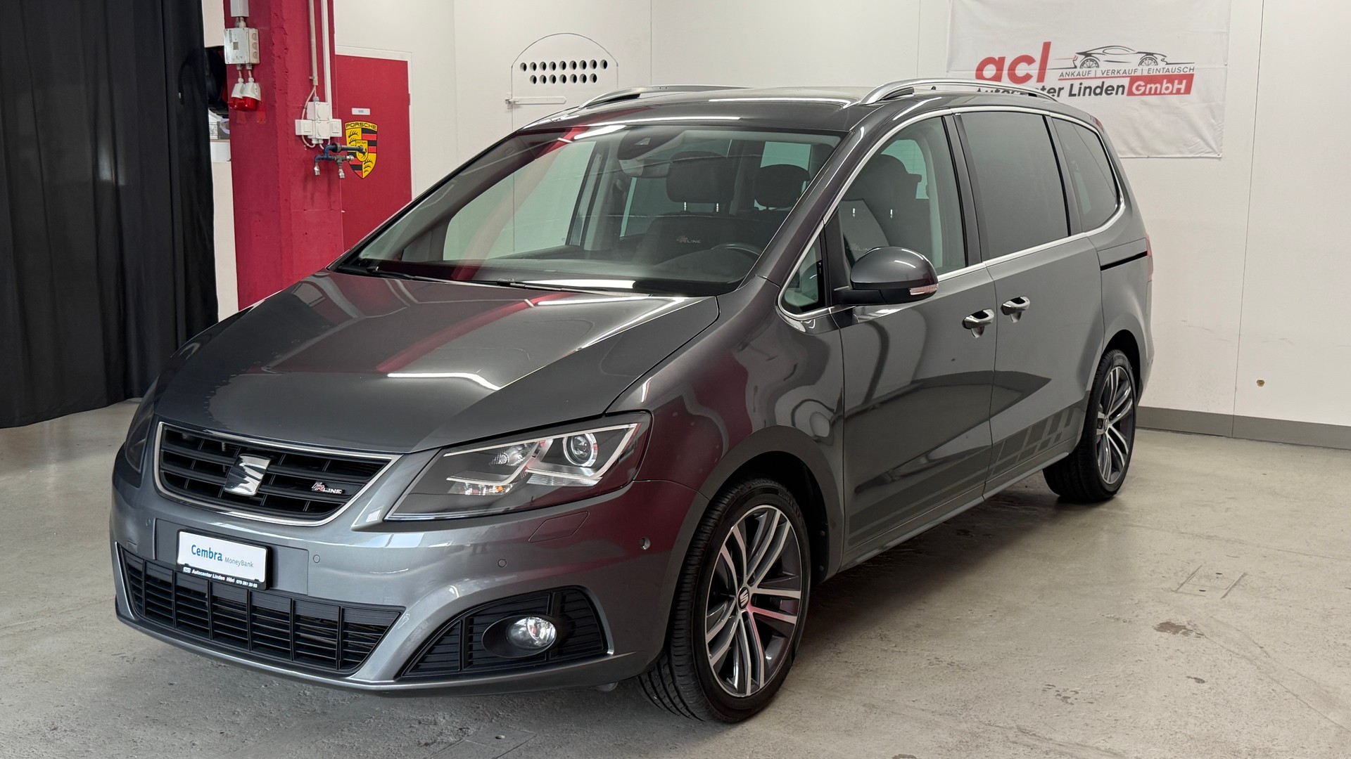 SEAT Alhambra 2.0 TDI FR Line 4Drive, frisch ab MFK, AHK 2.4T, RFK, DAB, TEL, BT, 360° Sensoren, Toter WA, 1J. Garantie uvm-showroom-element-2
