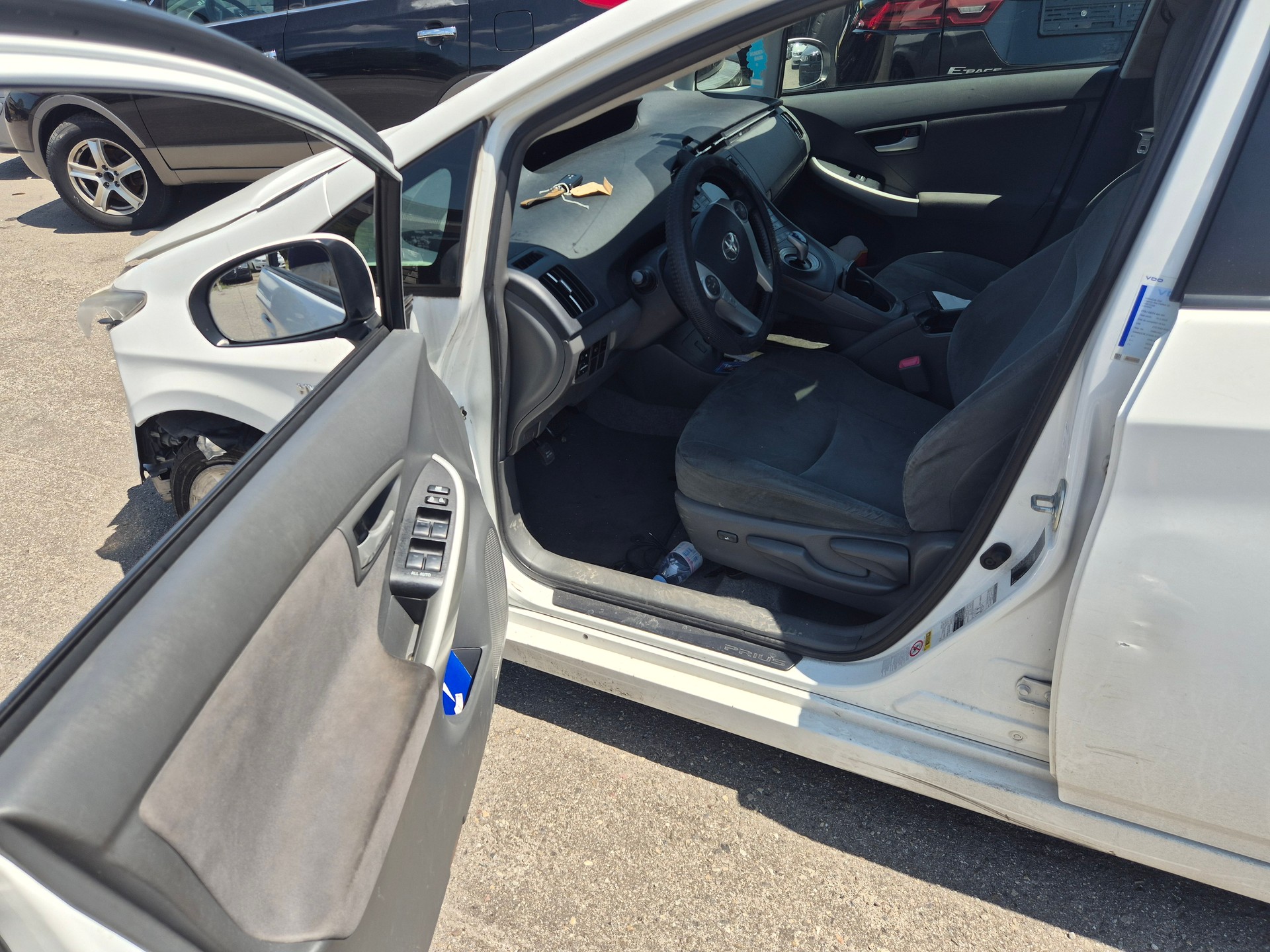 TOYOTA Prius Leicht unfall startet und fährt lesen Beschreibung-image-7