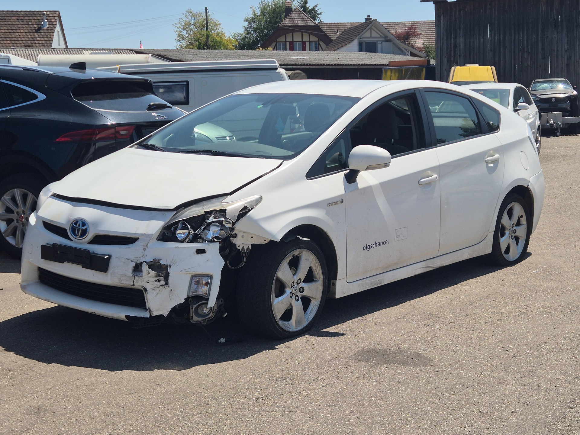 TOYOTA Prius Leicht unfall startet und fährt lesen Beschreibung-image-0