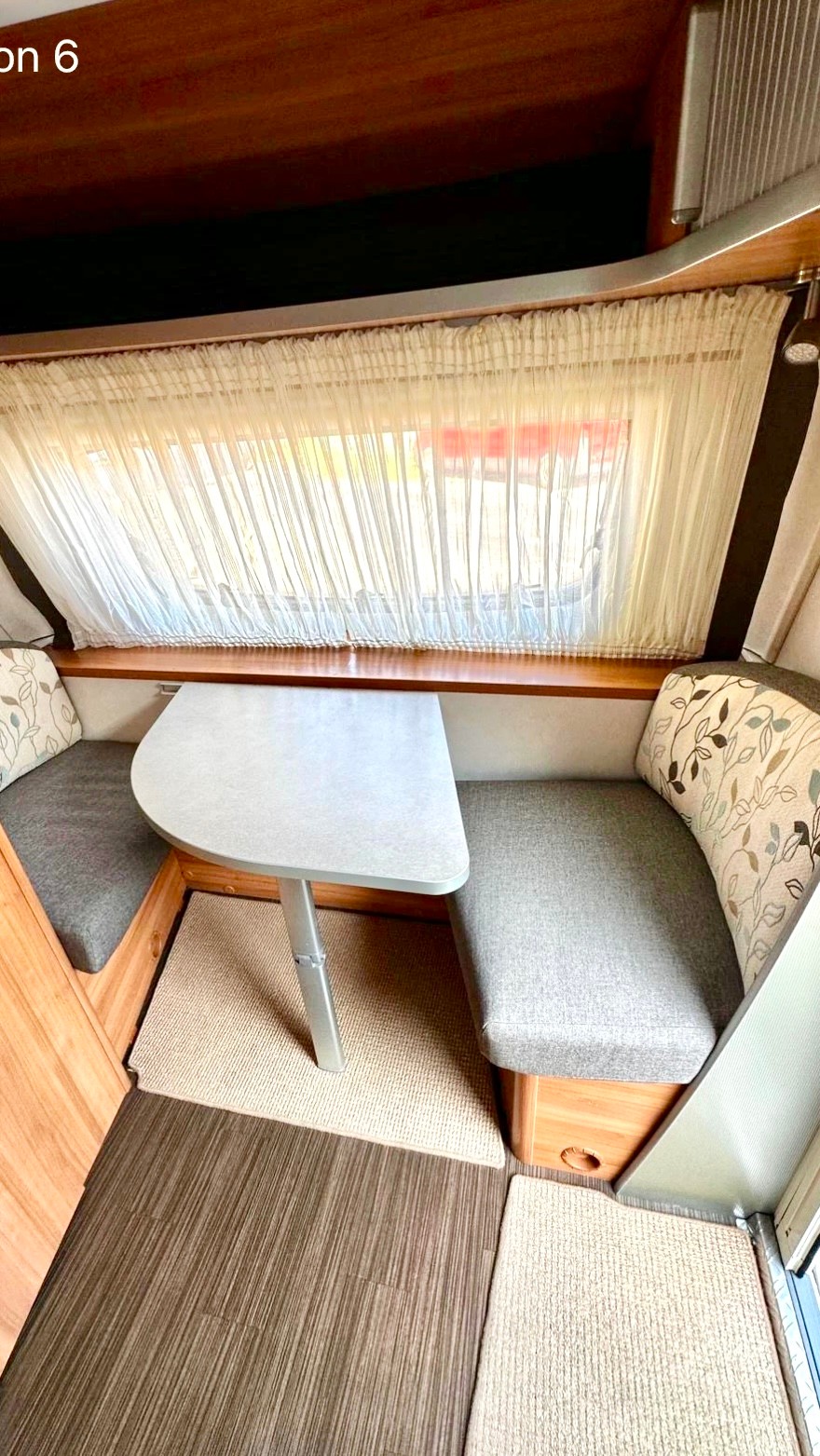 ERIBA Standort Grabs 9472 !! Hymer Eriba Feeling 430 Hubdach -MFK Service neu - Nutzlast 330 kg Leergeweicht 970 kg-image-4