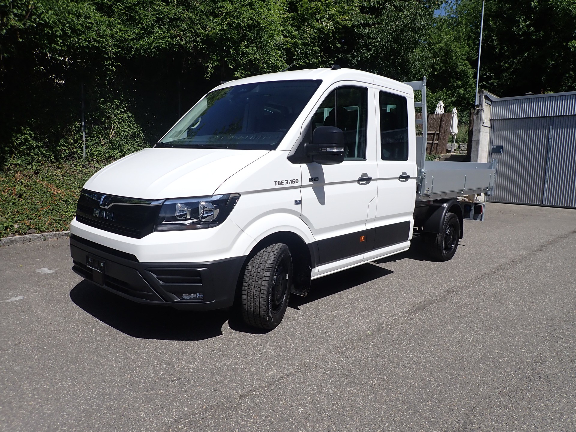MAN TGE 3.160 4x4 3-Seitenkipper