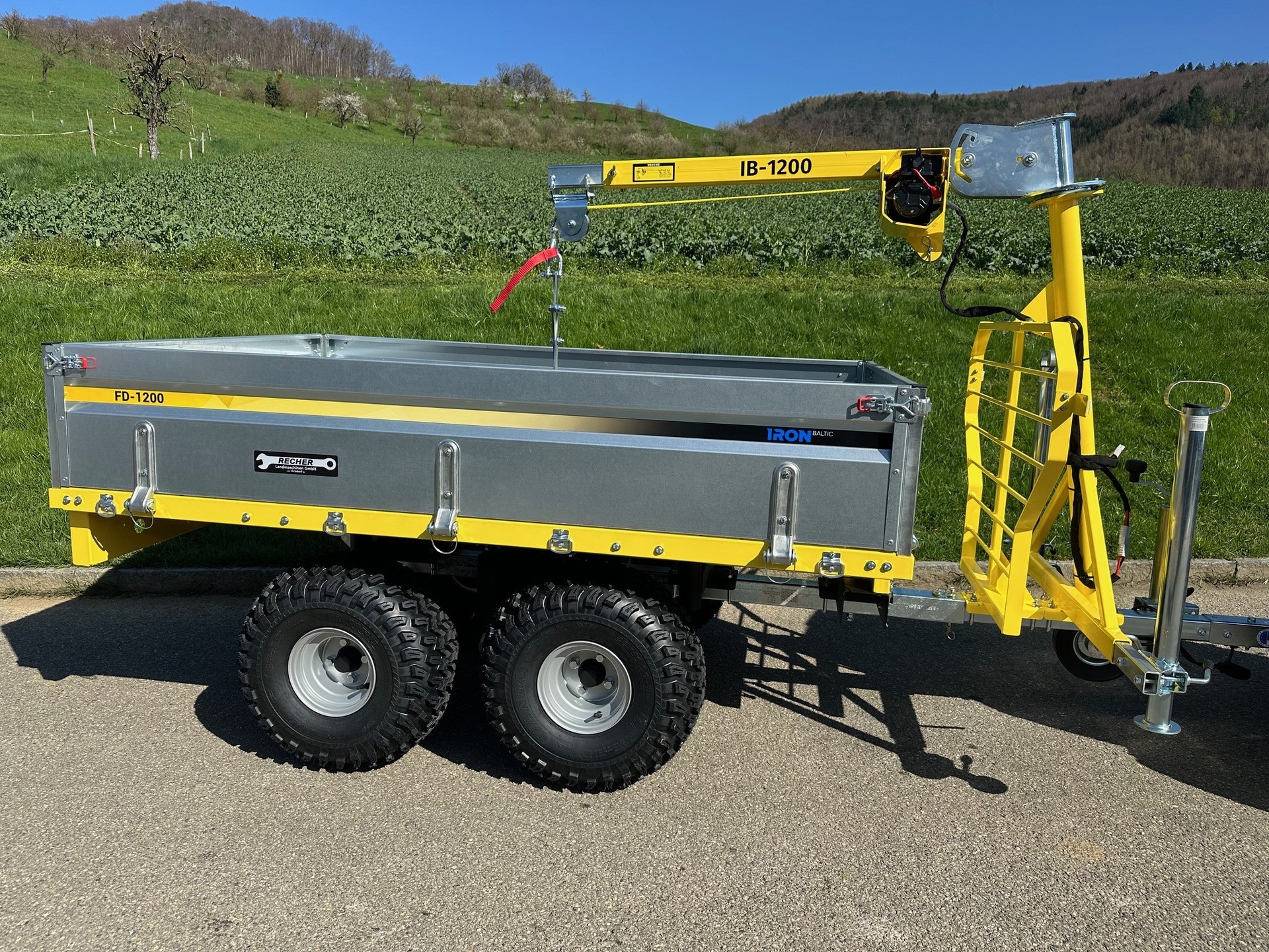 CAN-AM Timber Trailer IB 1200 Flatbed R1A-image-2