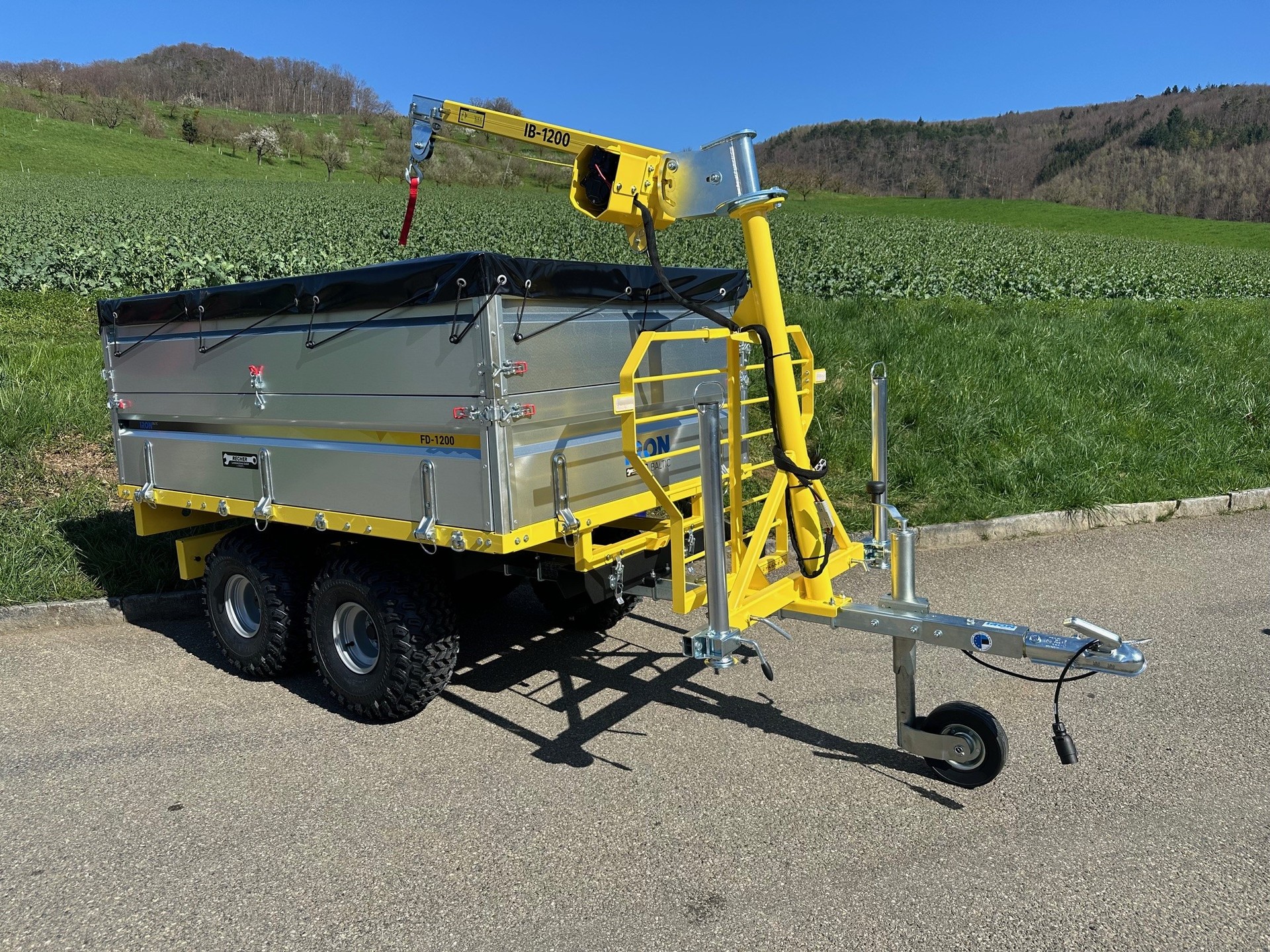 CAN-AM Timber Trailer IB 1200 Flatbed R1A-image-1