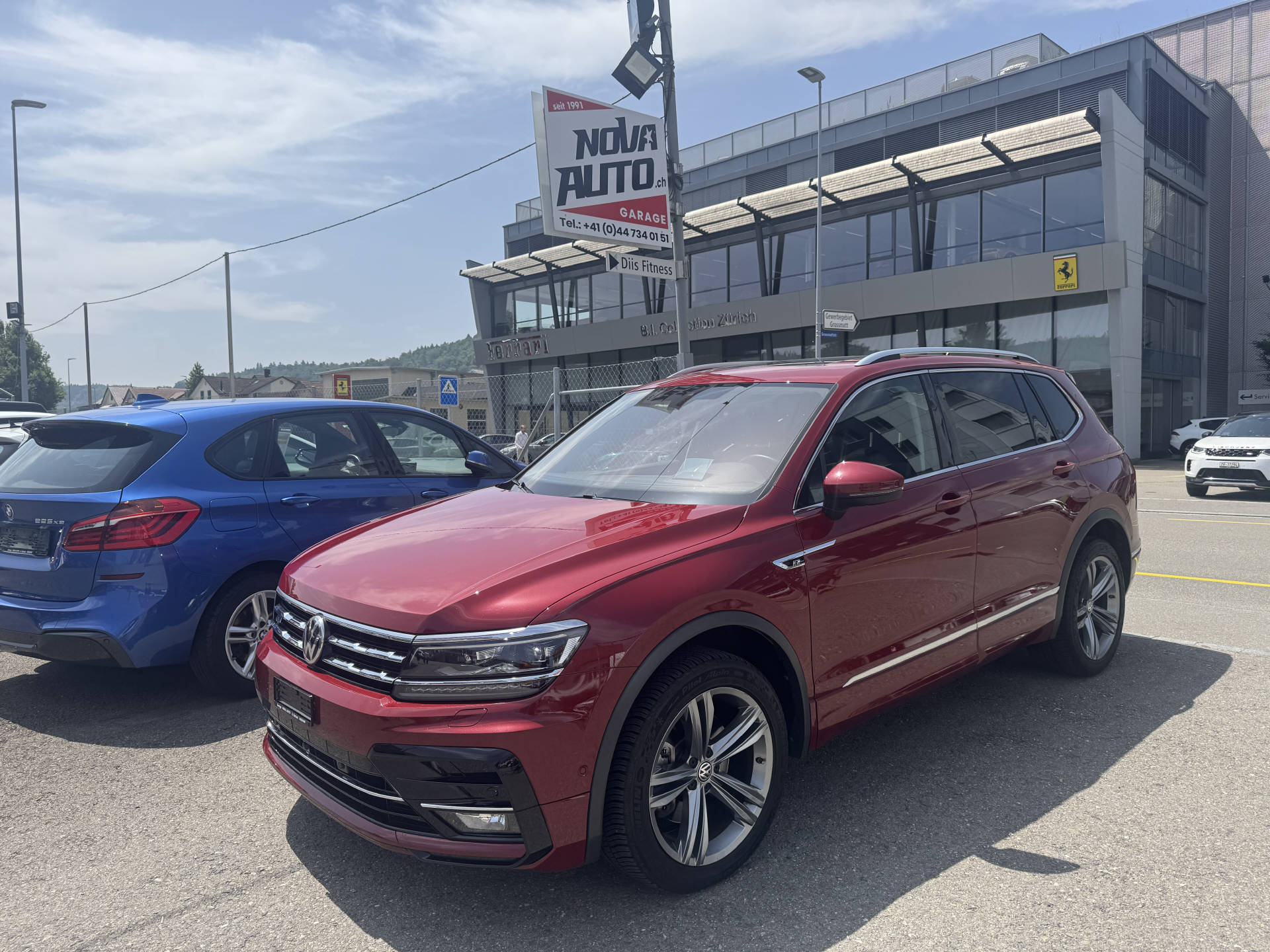 VW Tiguan Allspace 2.0 TDI SCR-Highline DSG R-Line 4-Motion 7-Ledersitz