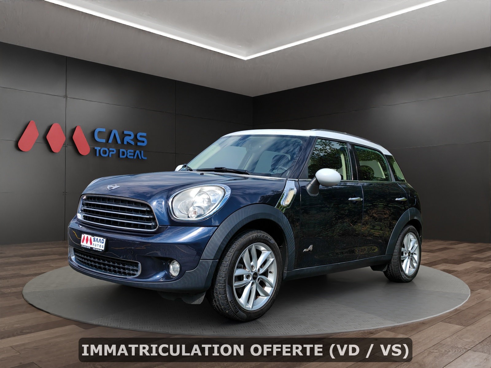 MINI Countryman Cooper D ALL4 [Expertise du jour + Garantie 12 mois + Service & Immat. Offerts]-image-0
